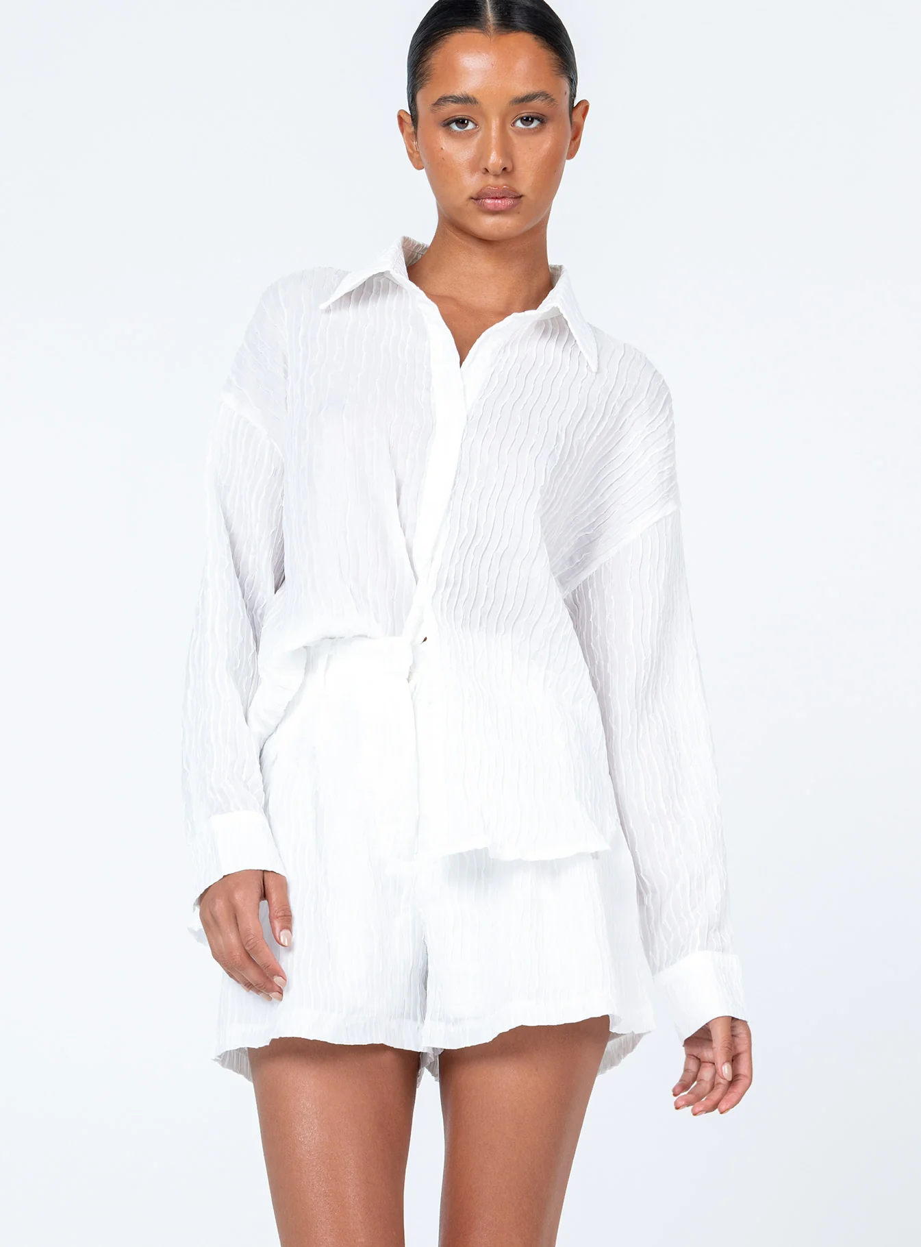 Kaitlyn 2 Piece Set White Texture