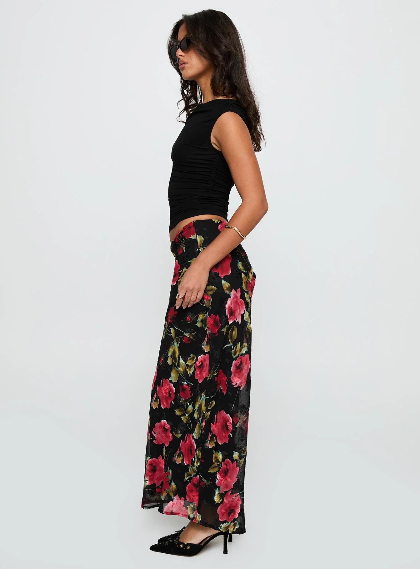 Emaretta Maxi Skirt Multi Floral