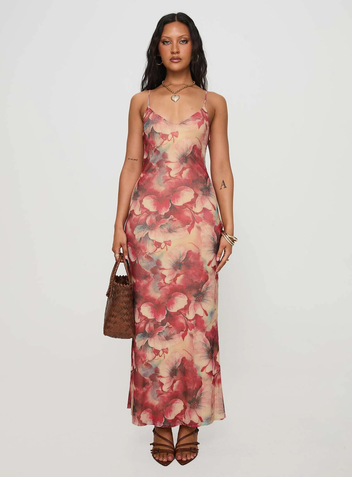 Fortunata Maxi Dress Floral / Multi