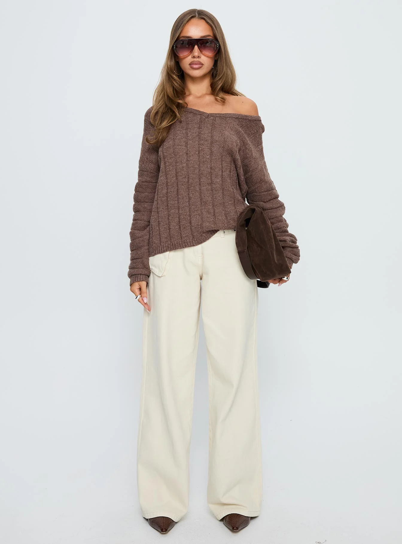 Main Thing Knit Sweater Mocha