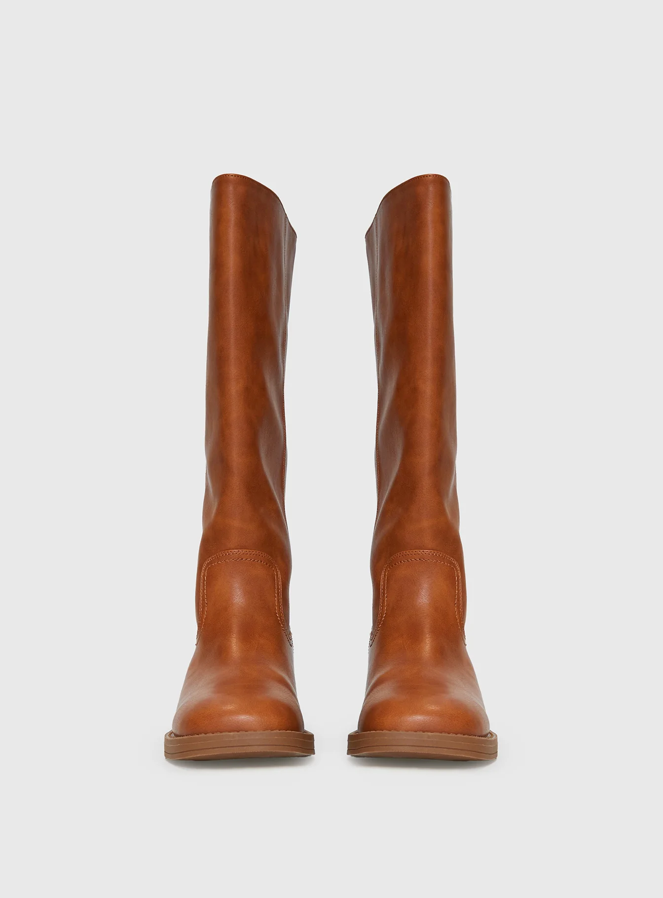 Madisson Knee High Boots Brown