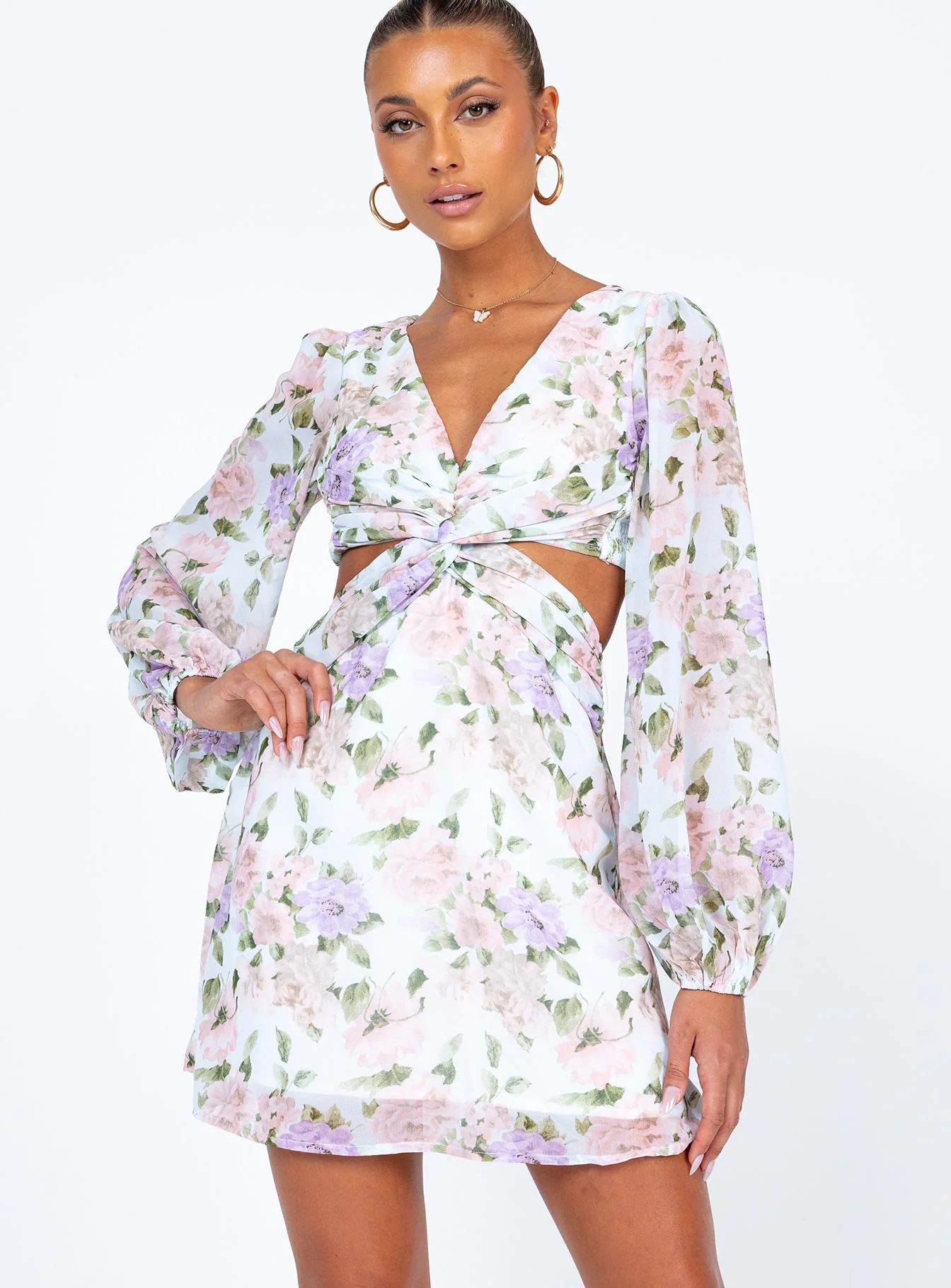 Bennett Mini Dress Multi Floral