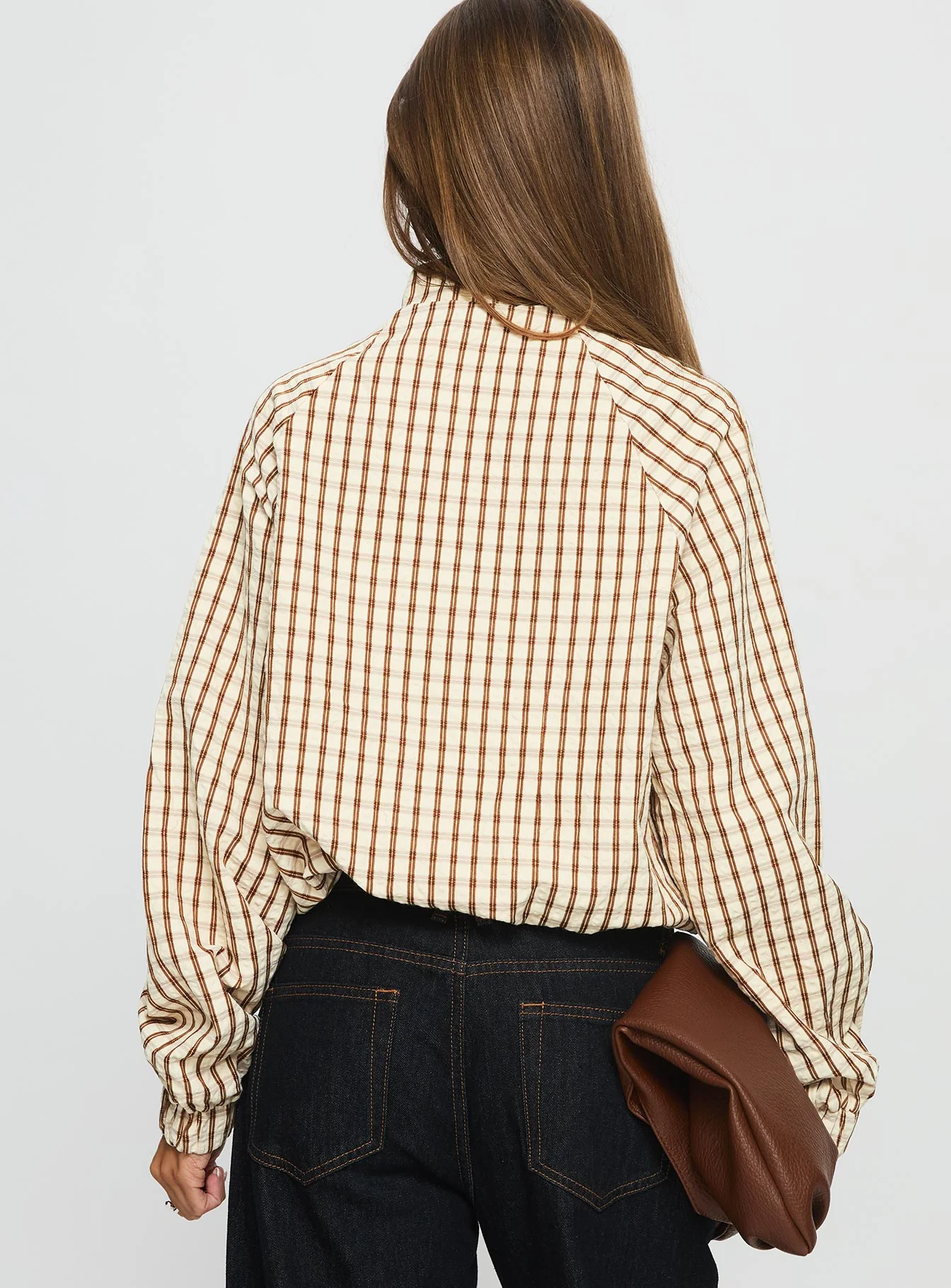 Kalle Jacket Brown Check