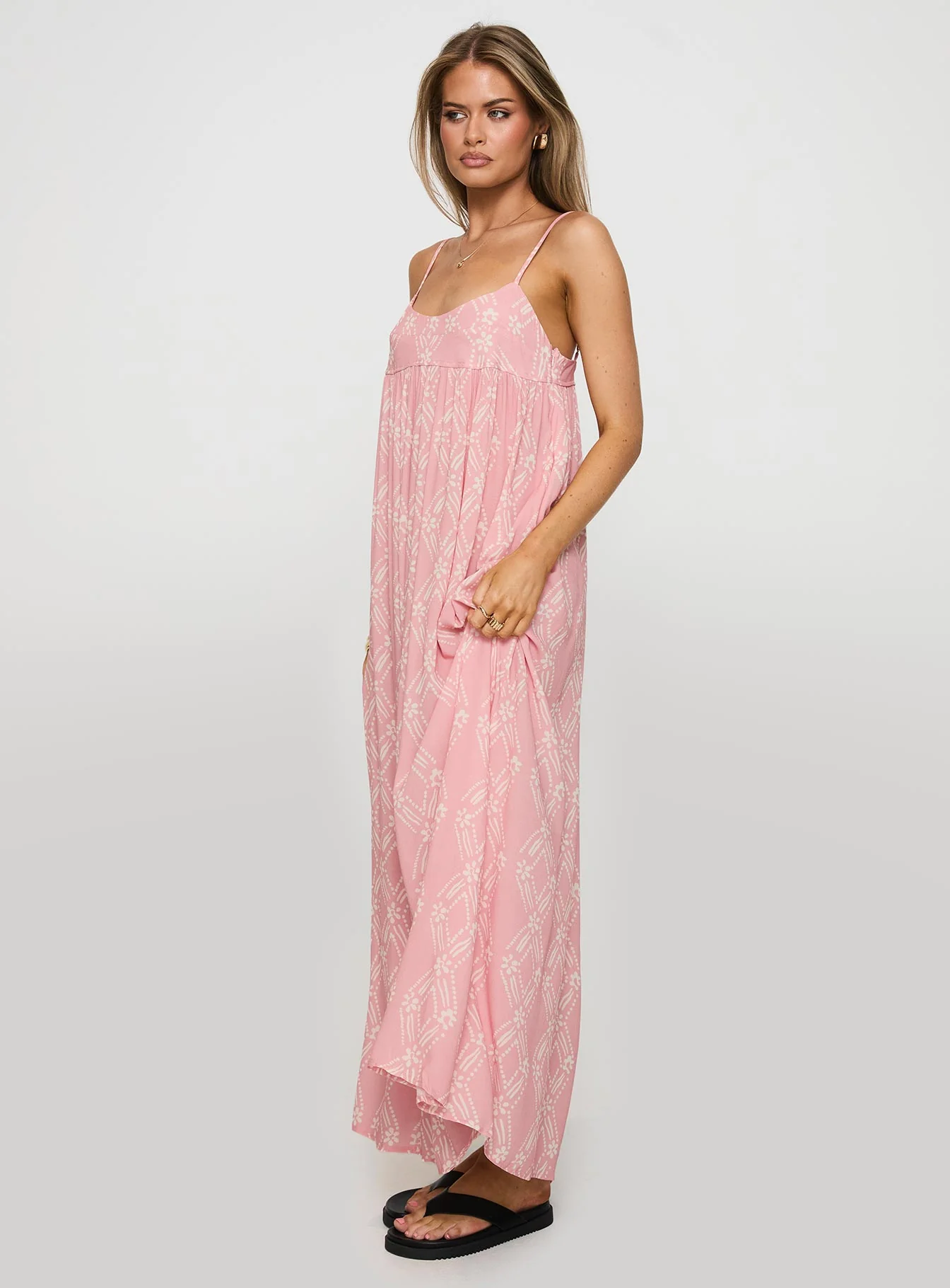 Seabreeze Maxi Dress Pink