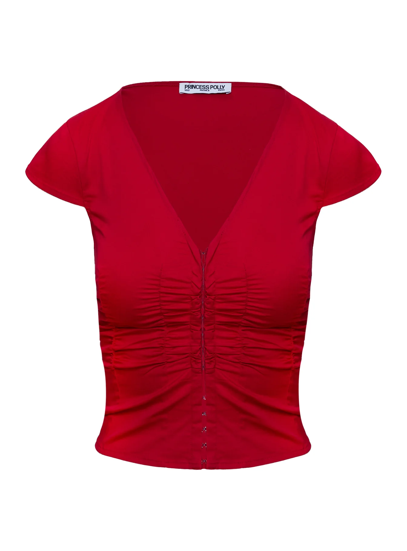 Indulgence Corset Top Red