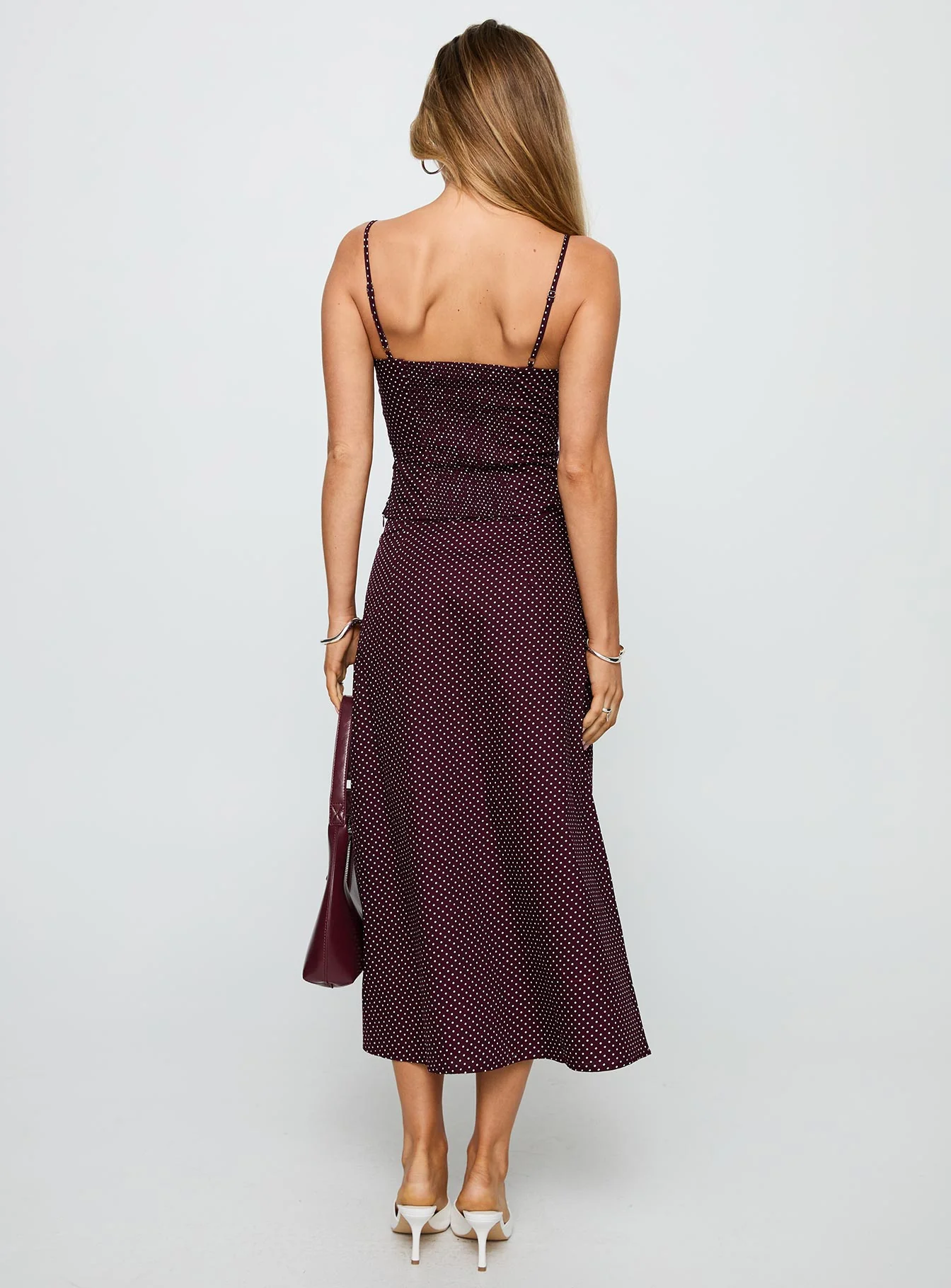 Shining Mirrors Set Burgundy