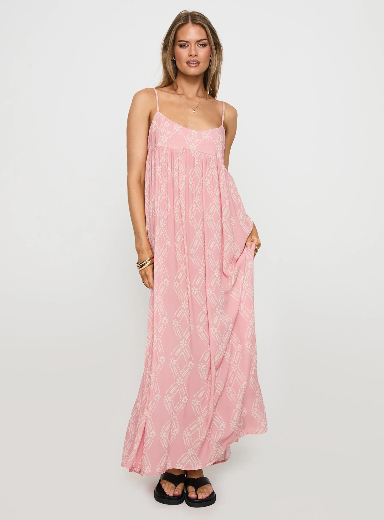 Seabreeze Maxi Dress Pink
