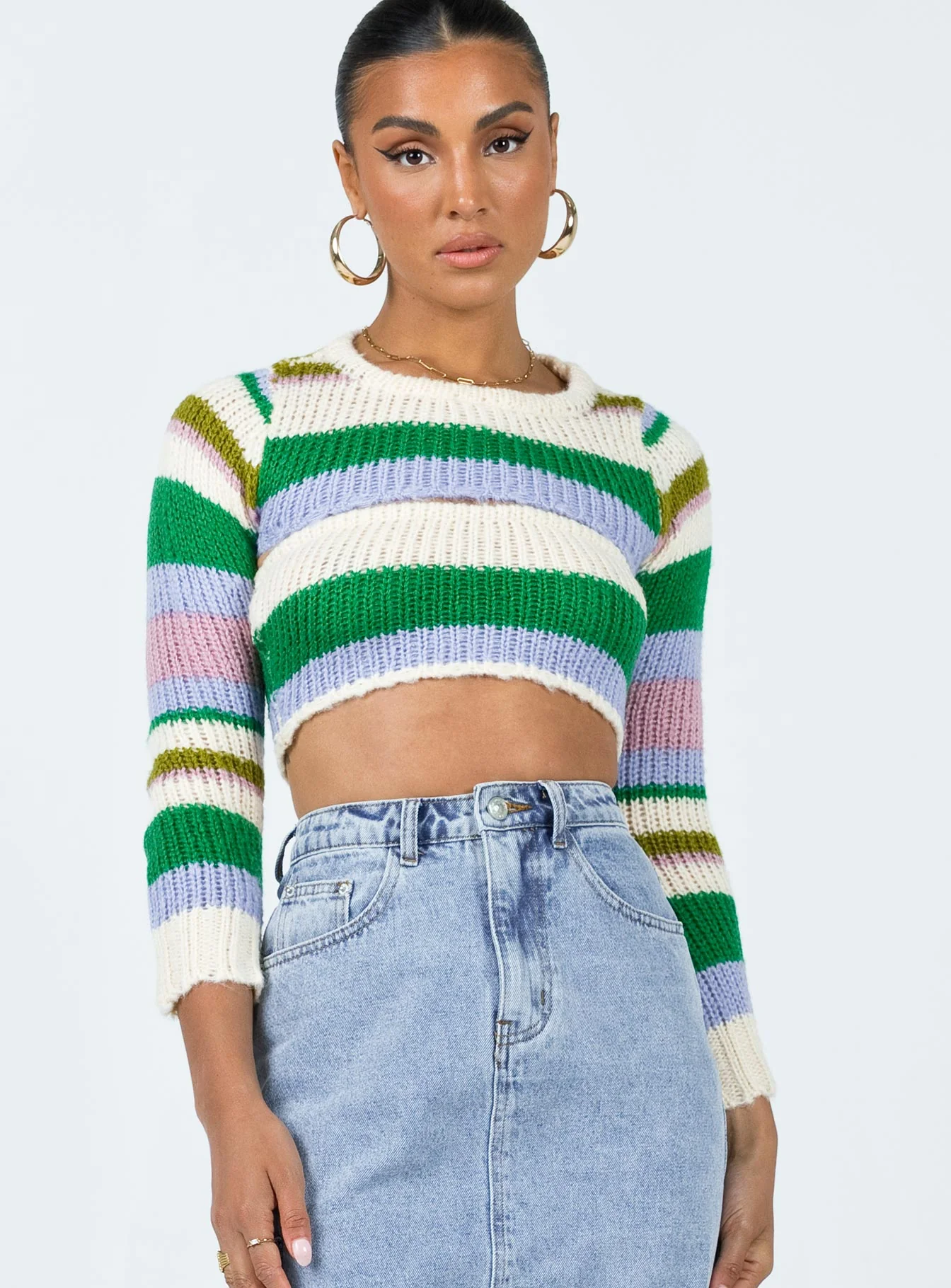 Ragetti Stripe Bolero Multi