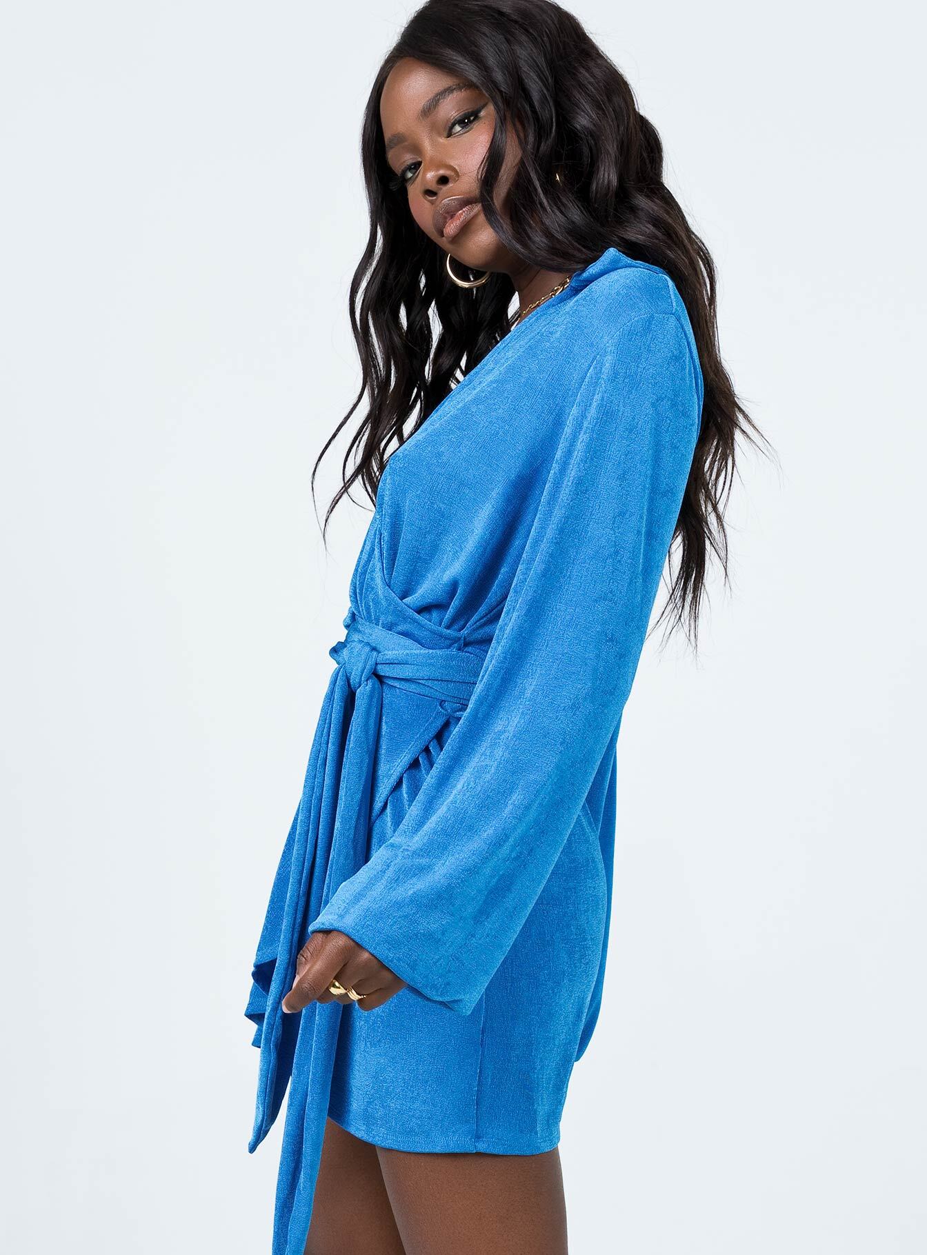 Party Time Mini Dress Blue