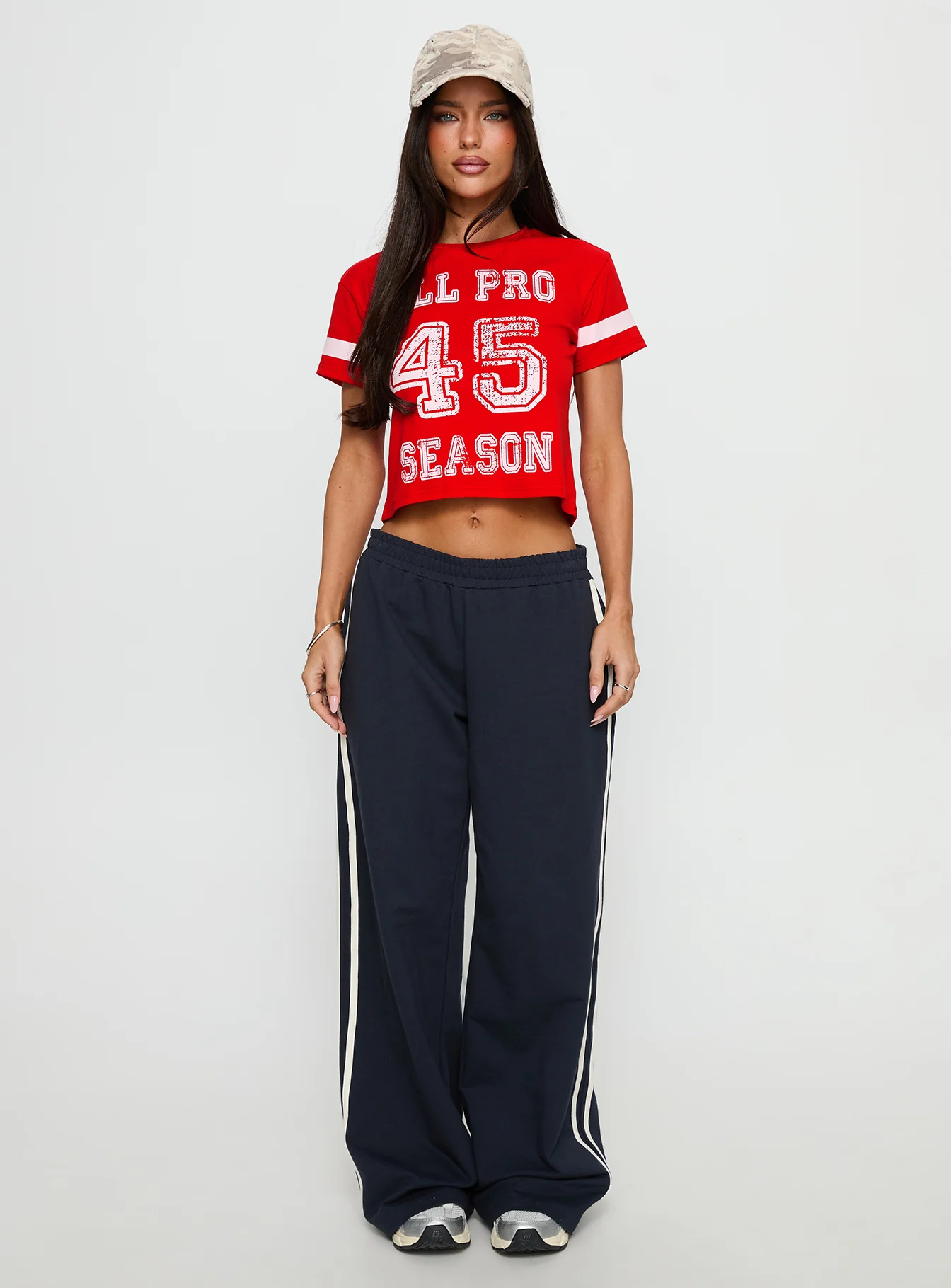 All Pro Graphic Top Red