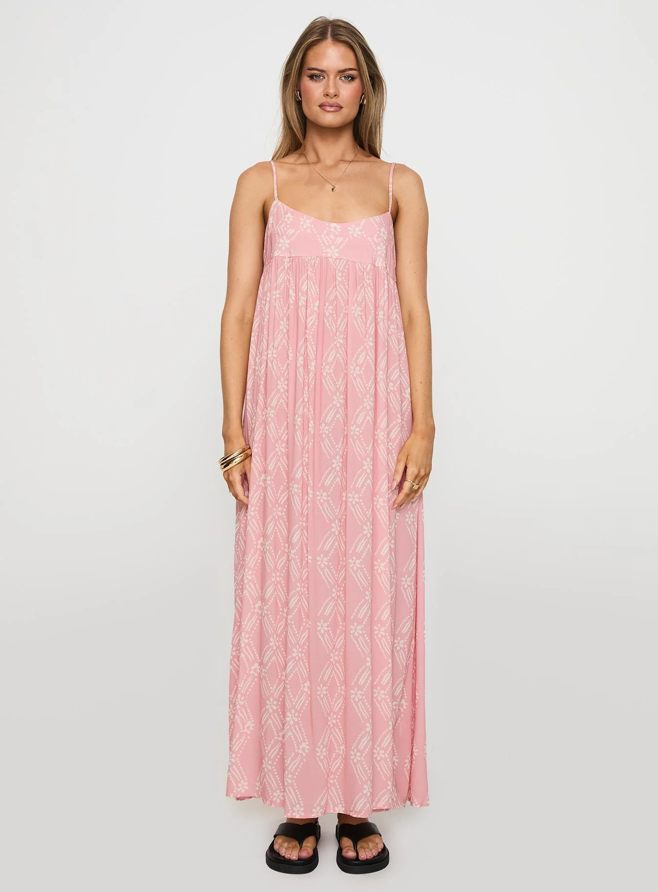 Seabreeze Maxi Dress Pink