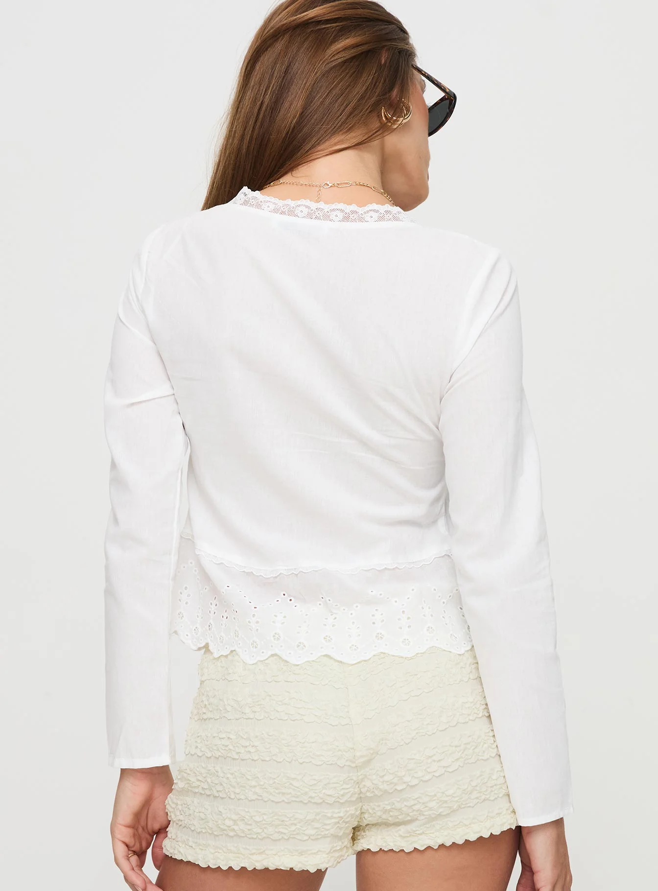 Pauline Top White