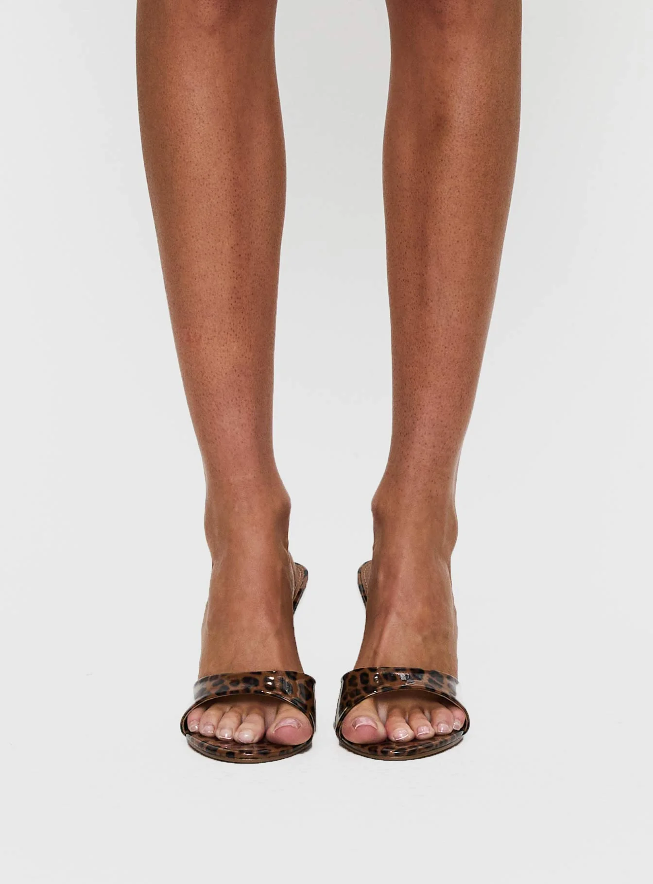 Techh Heels Leopard Patent