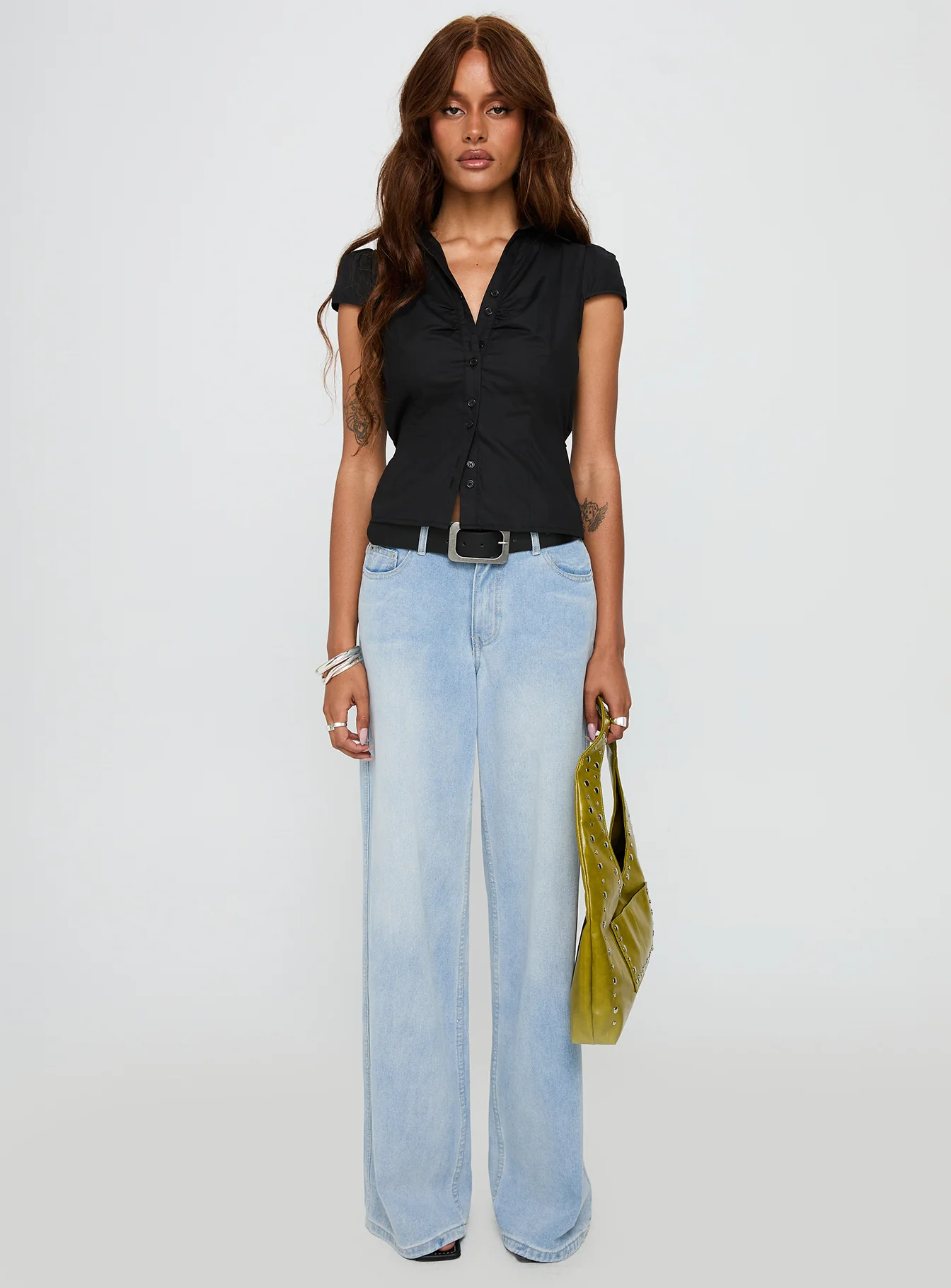 Arianwyn Short Sleeve Shirt Black