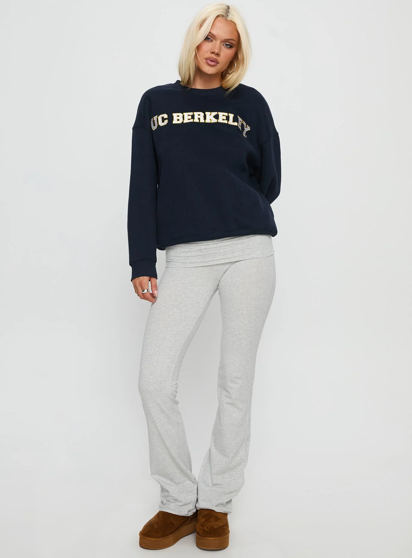 UC Berkeley Offside Crewneck Sweatshirt Navy