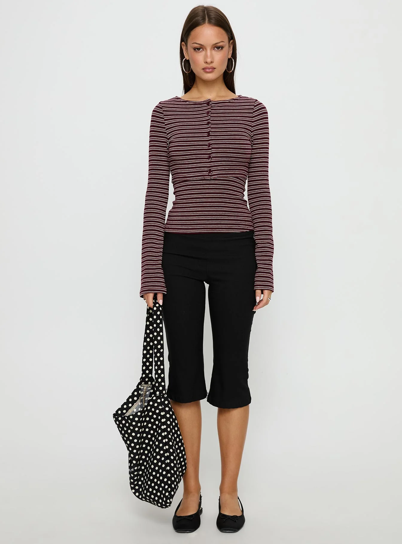 Spence Layered Top Multi Stripe