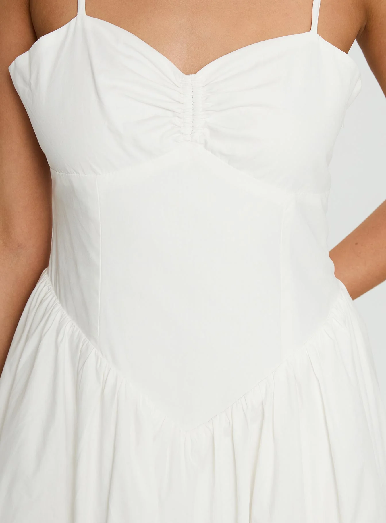 Ceremonious Maxi Dress White