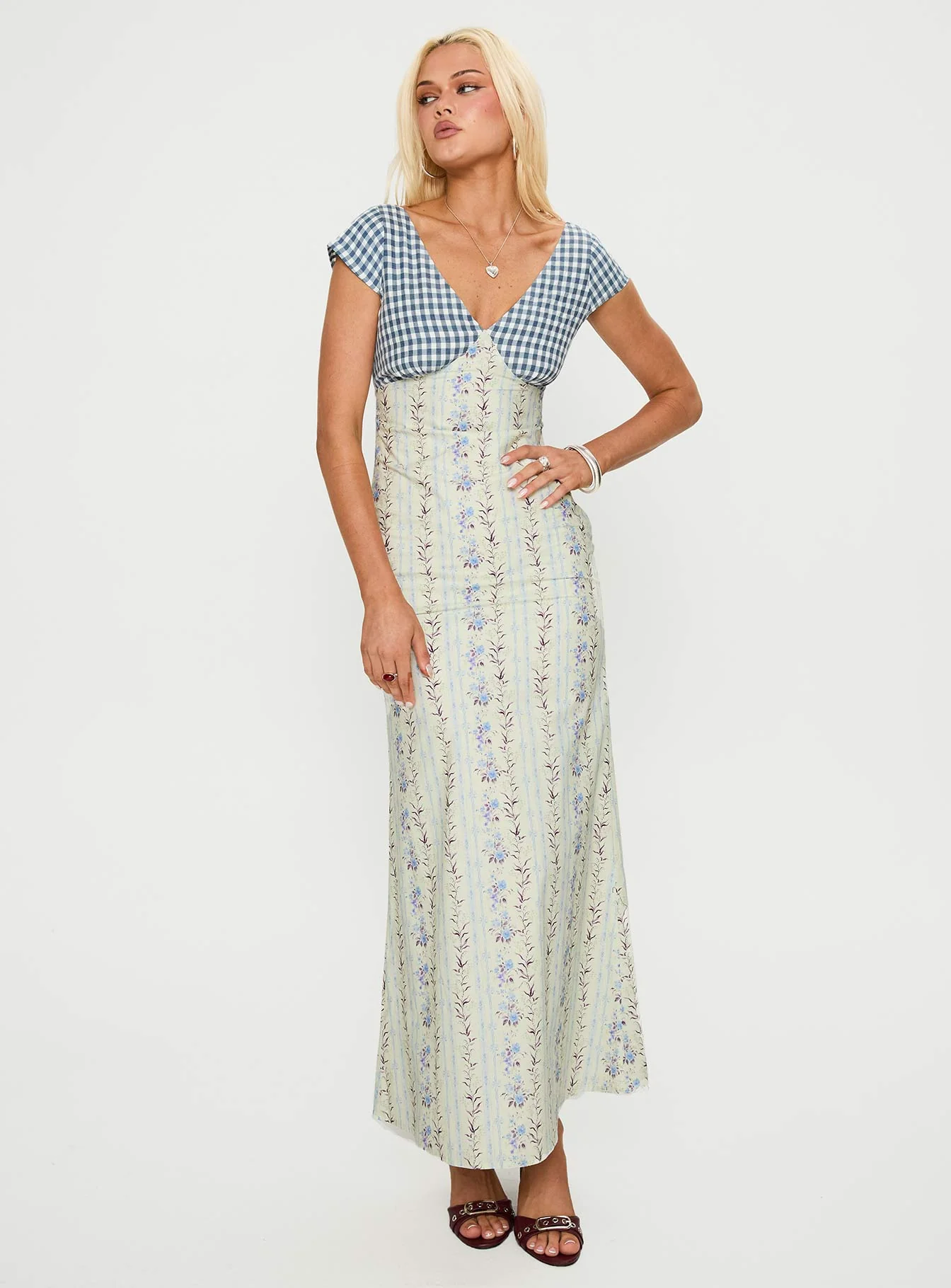 Saije Maxi Dress Multi Floral