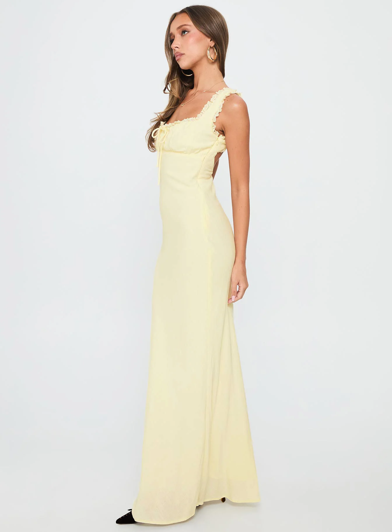 Lillette Maxi Dress Lemon