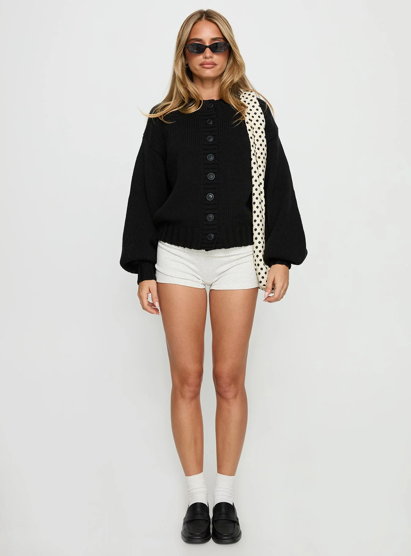 Edern Cardigan Black
