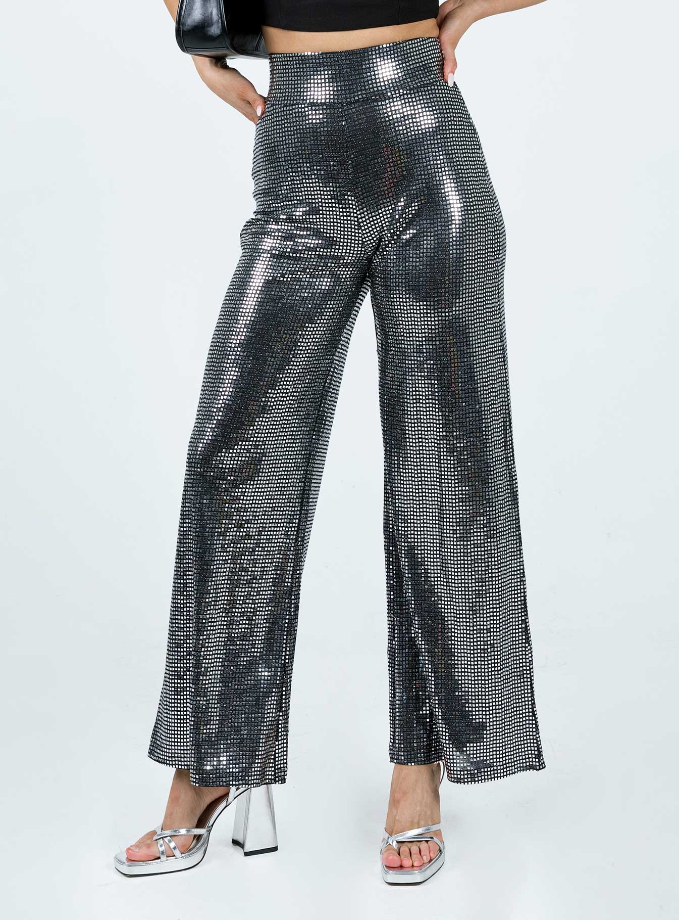 Nemara Pants Black/Silver