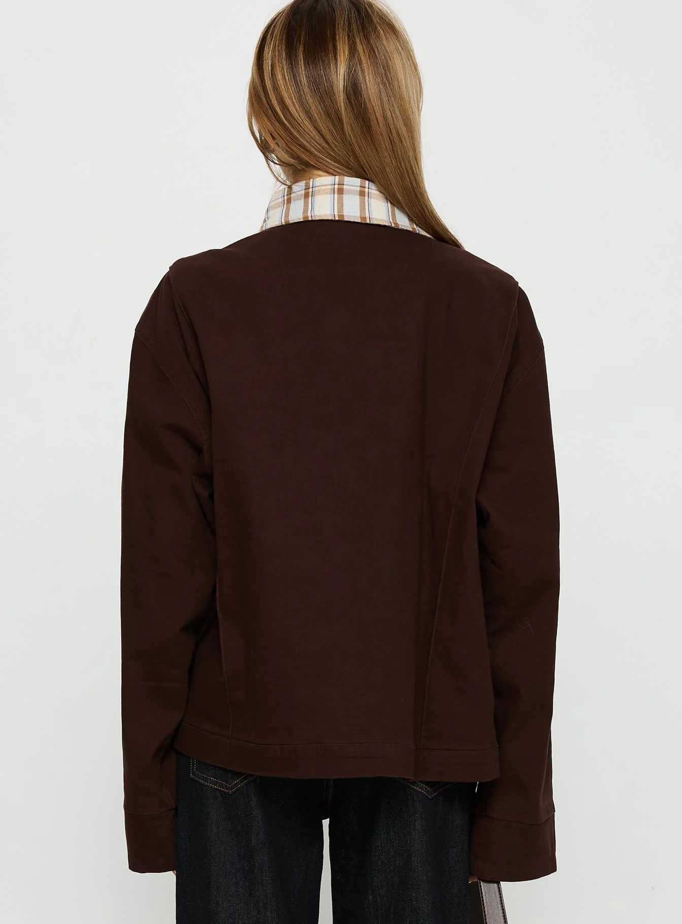 Soraia Workwear Jacket Brown