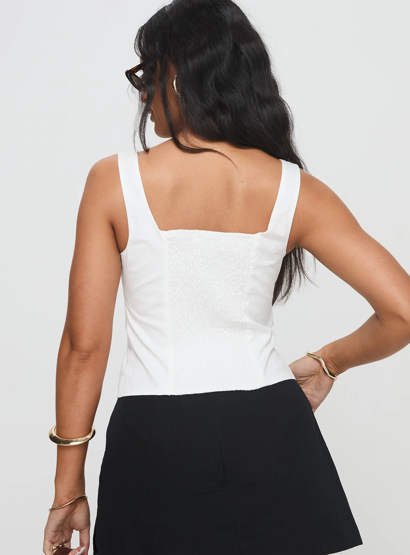 Effortless Top White