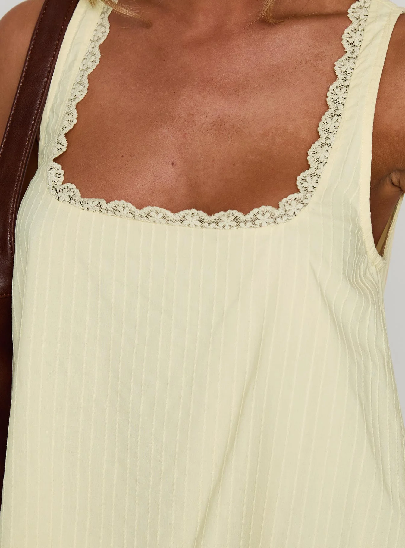 Alanah Mini Dress Lemon