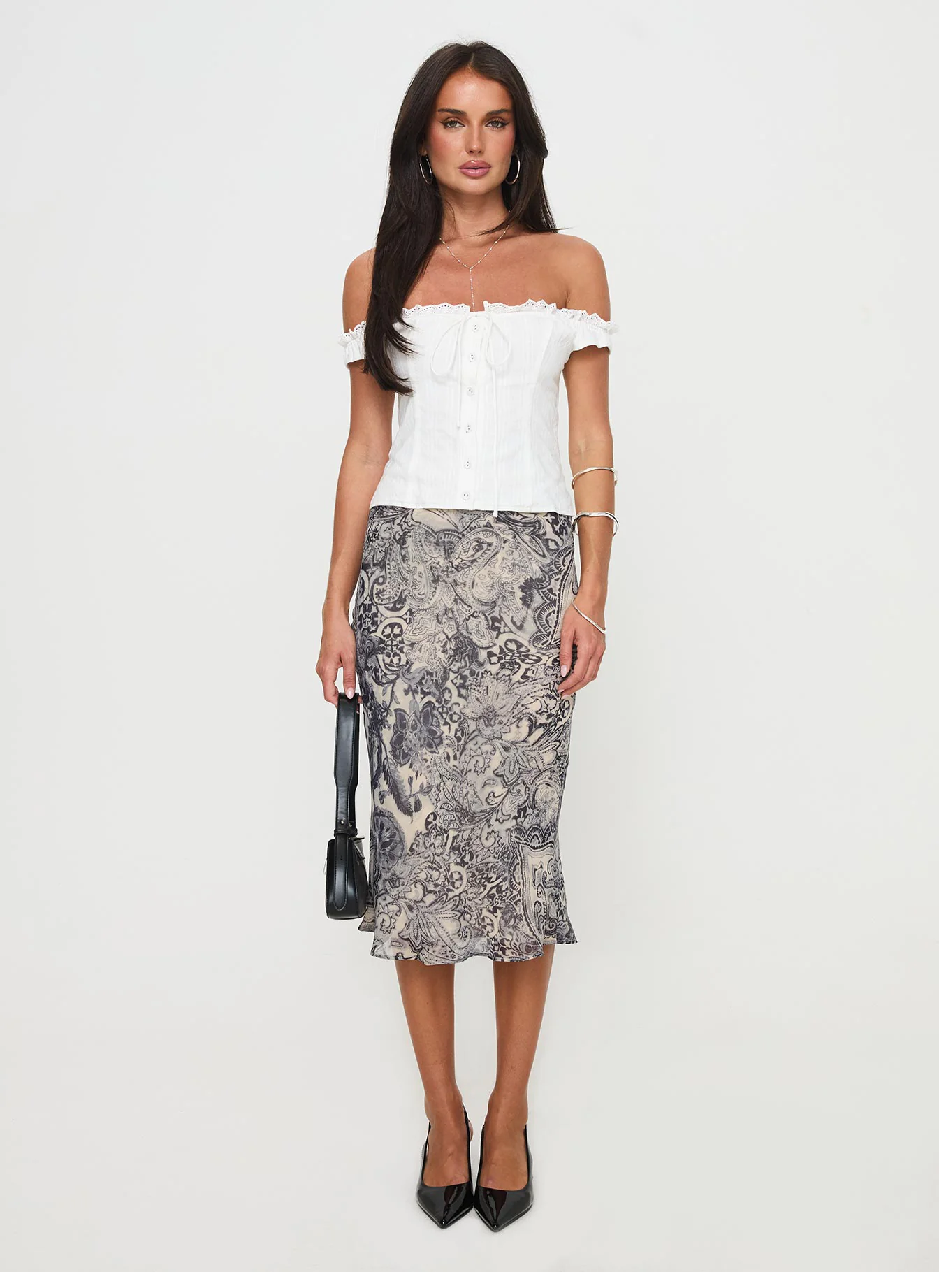 Matira Corset Top White