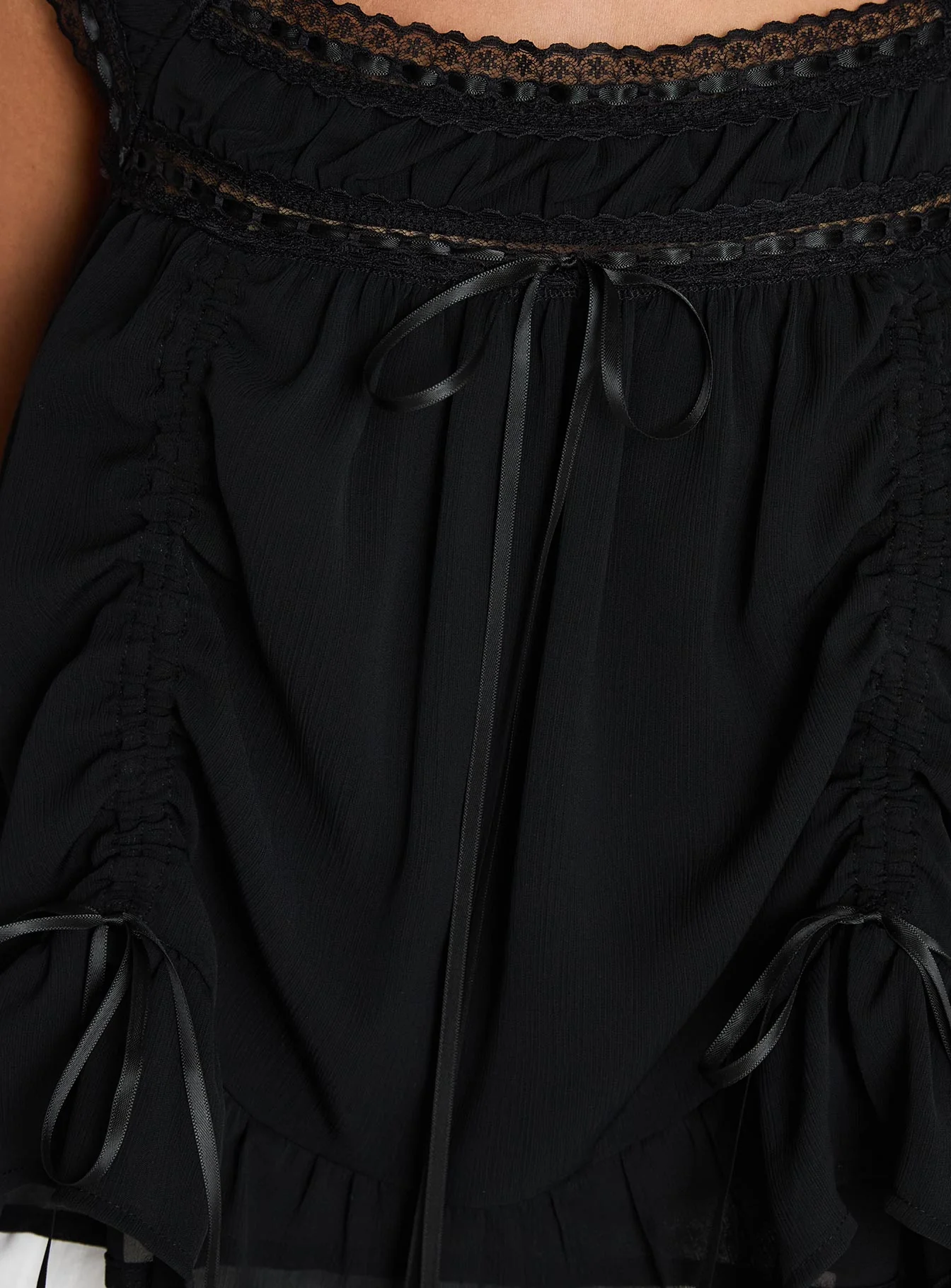 Eluisa Lace Top Black