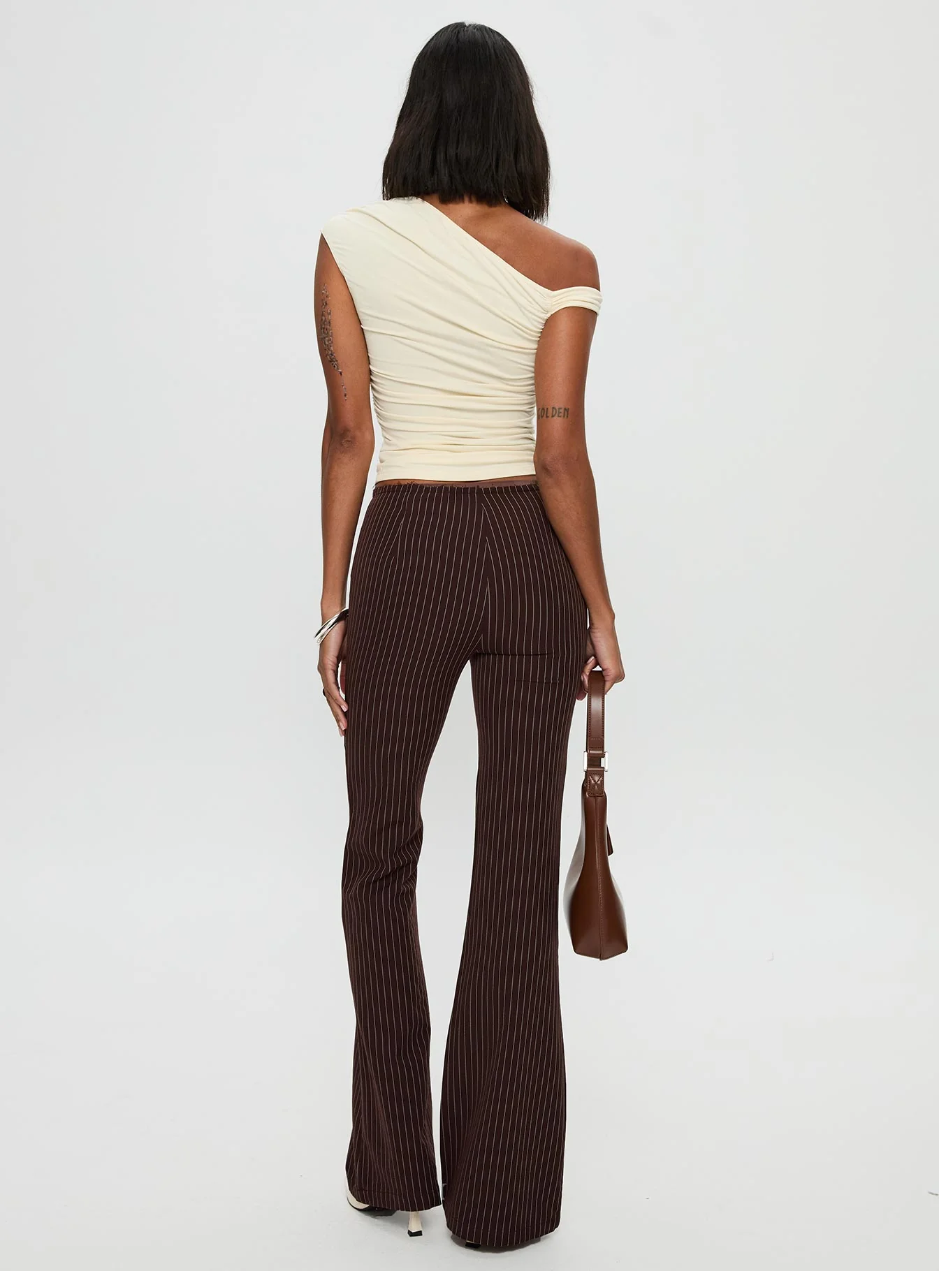 Sportia Flare Pants Brown