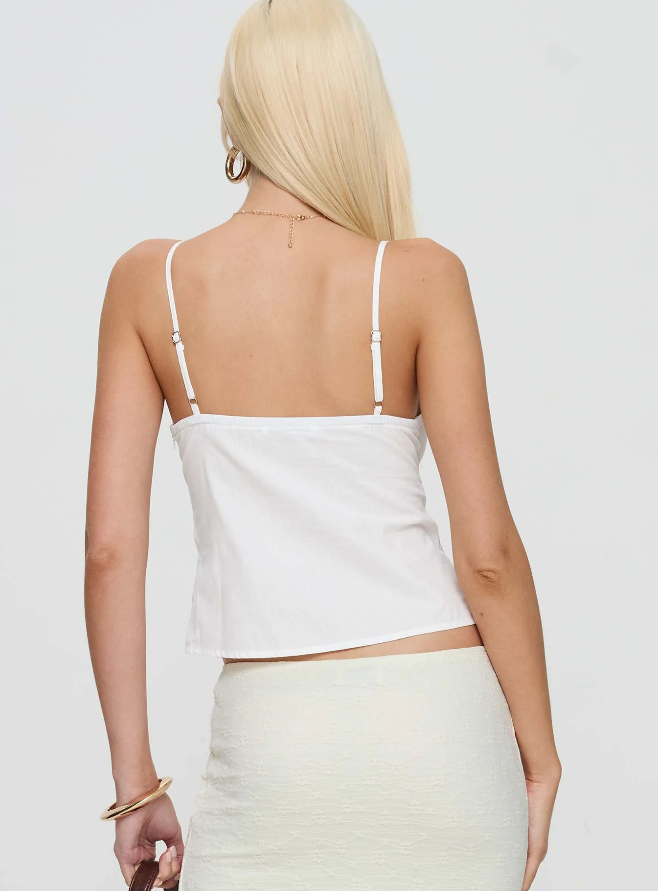 Honey Honey Top White
