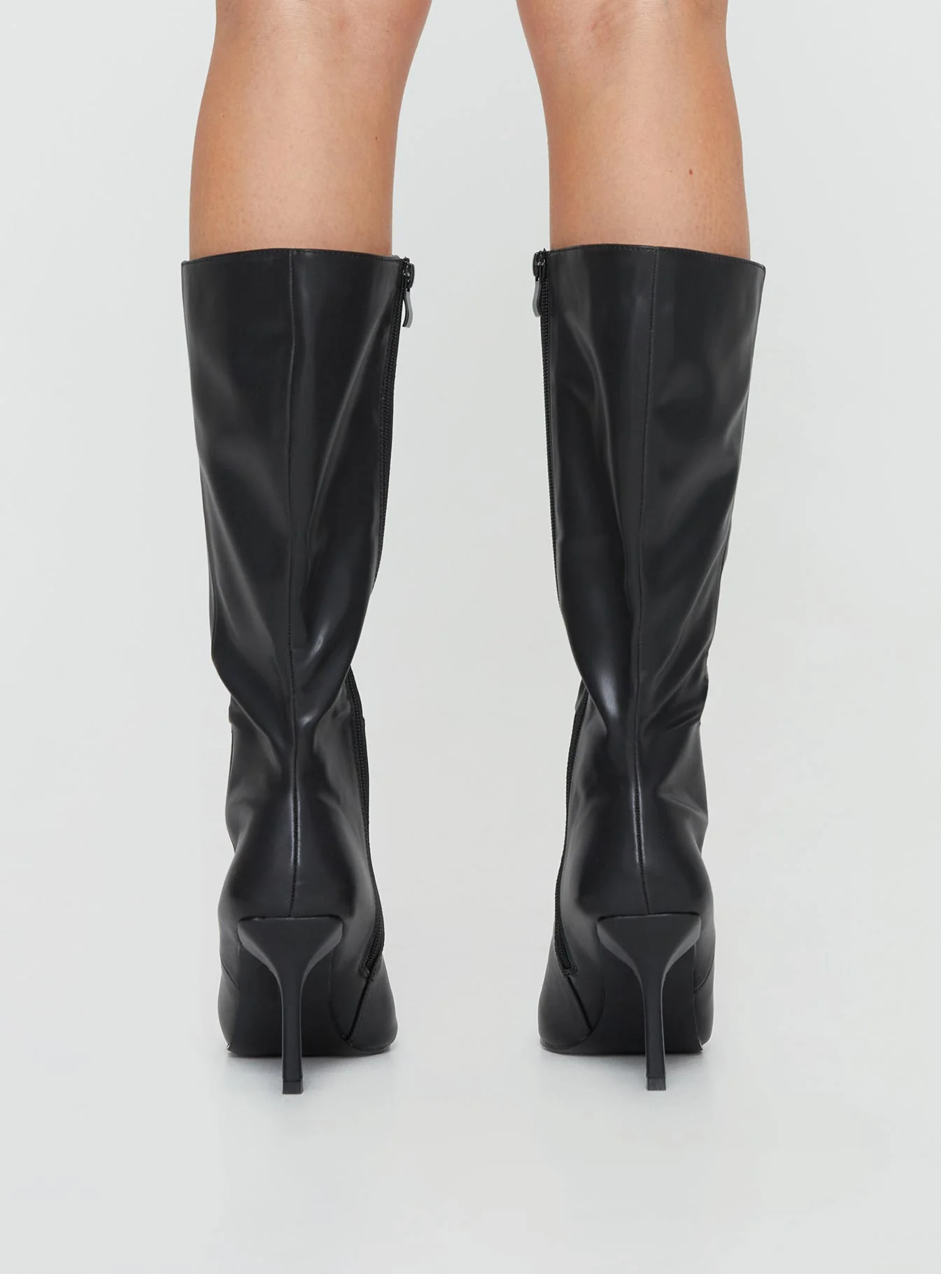 Elodiee Knee High Boots Black