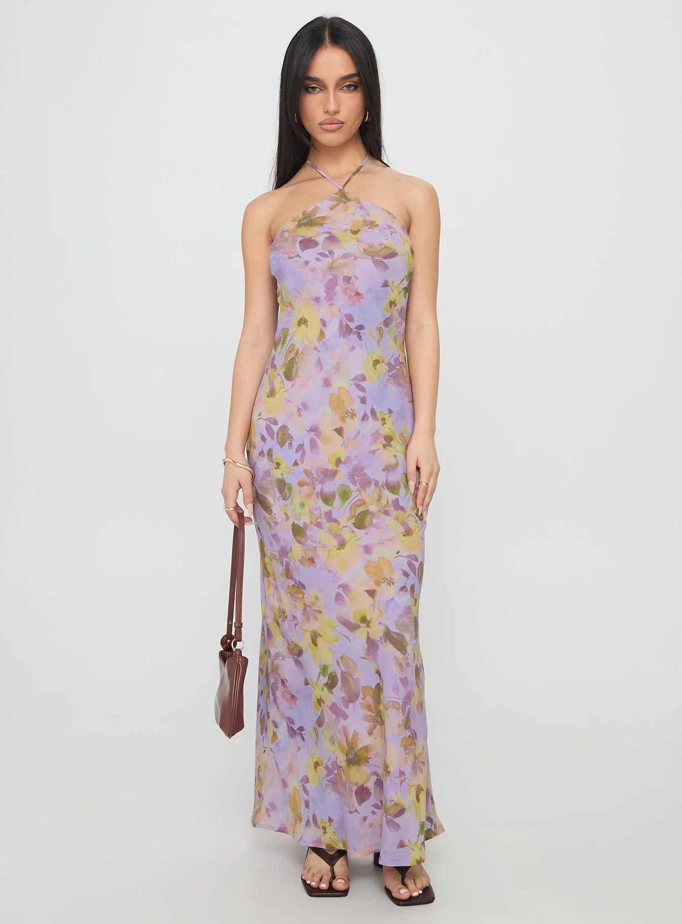 Florabella Halter Maxi Dress Multi