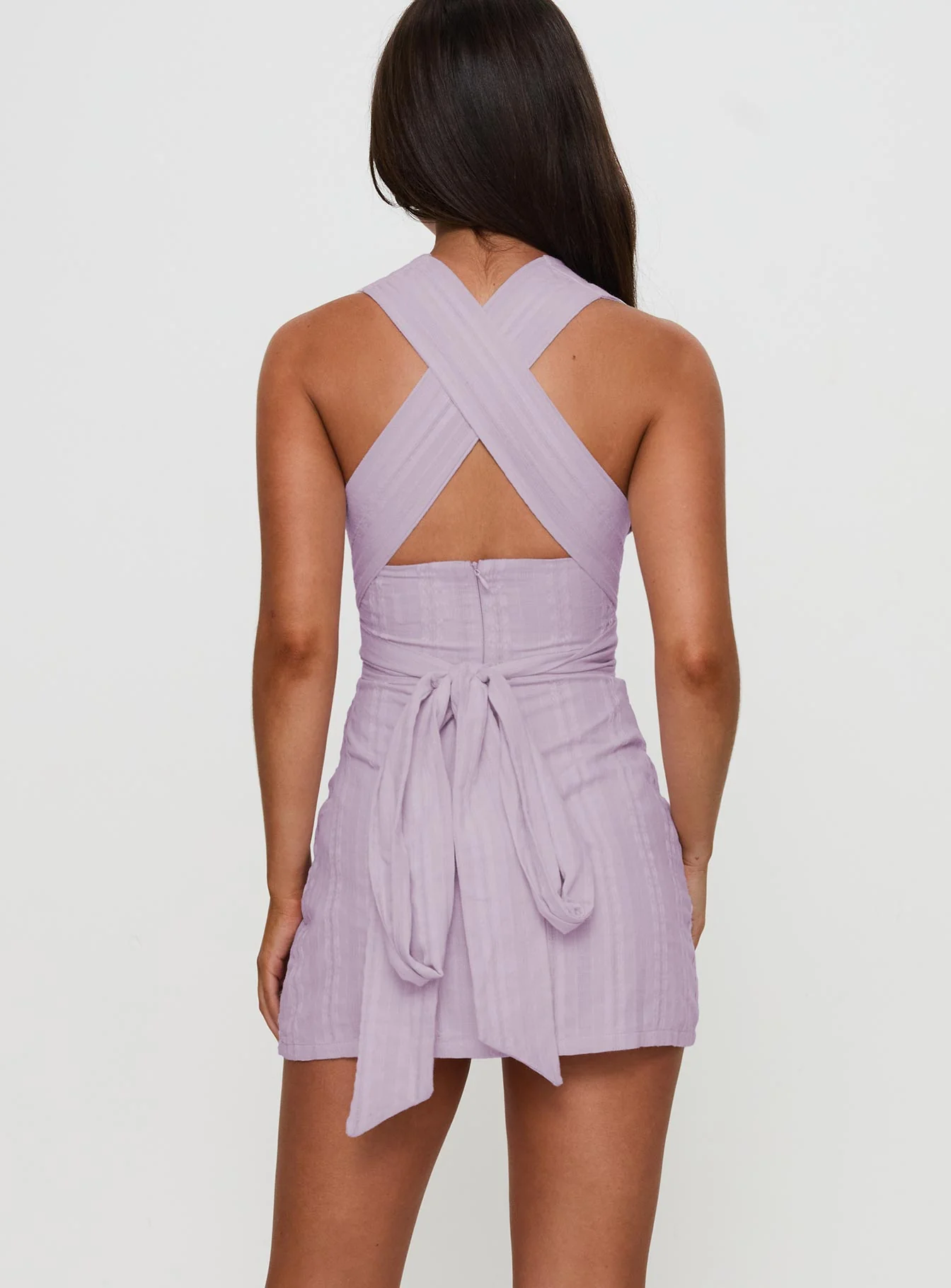Alsace Mini Dress Lilac