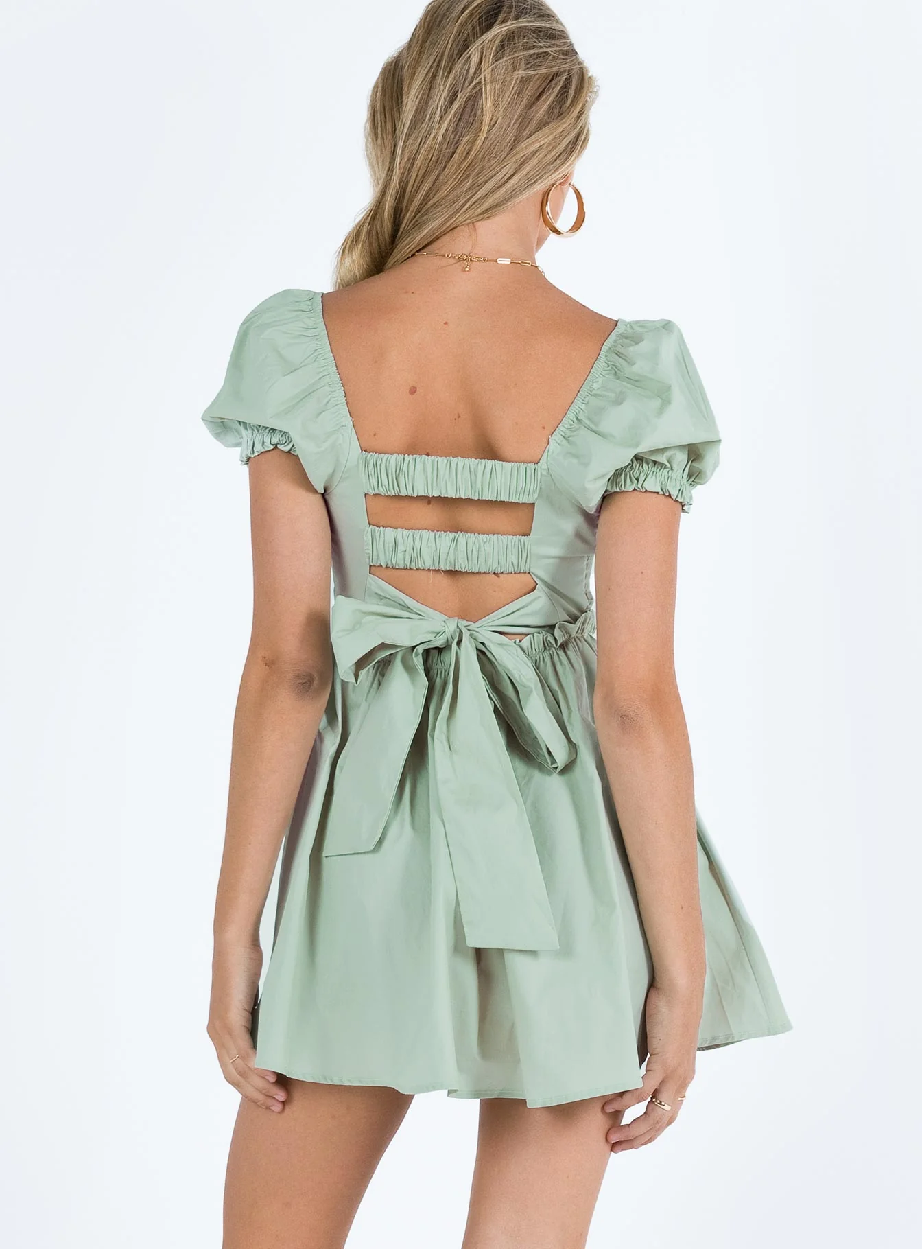 Everyday Sunshine Mini Dress Green