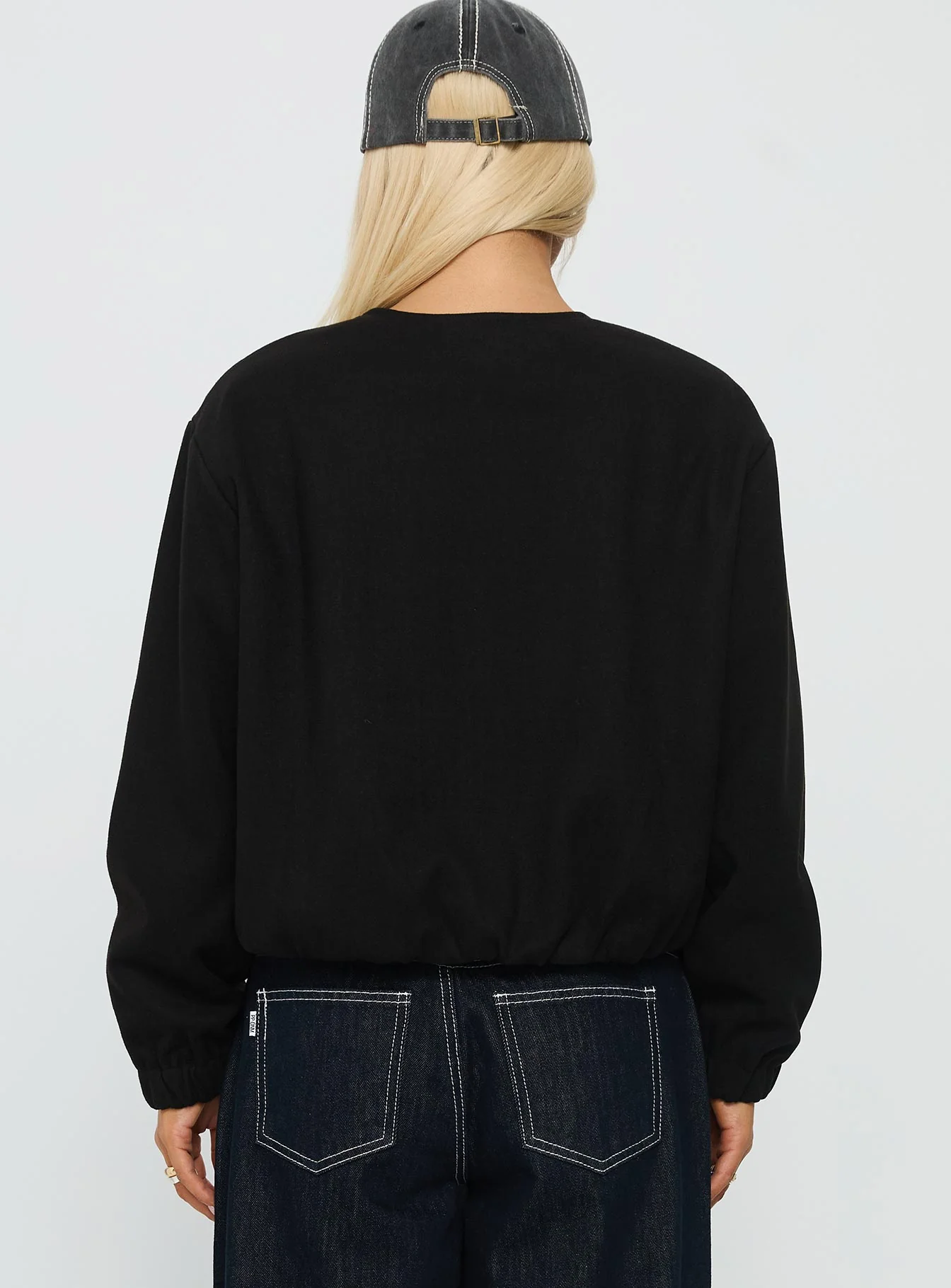 Grasp Bomber Jacket Black