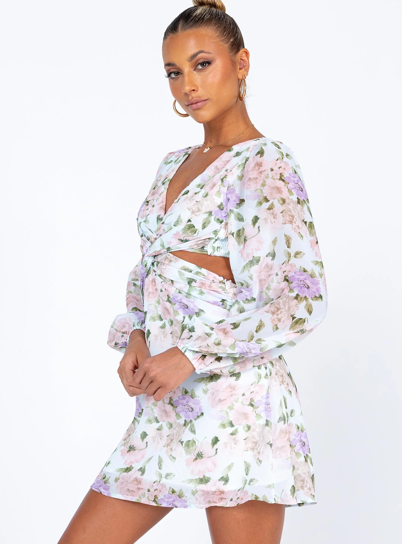 Bennett Mini Dress Multi Floral