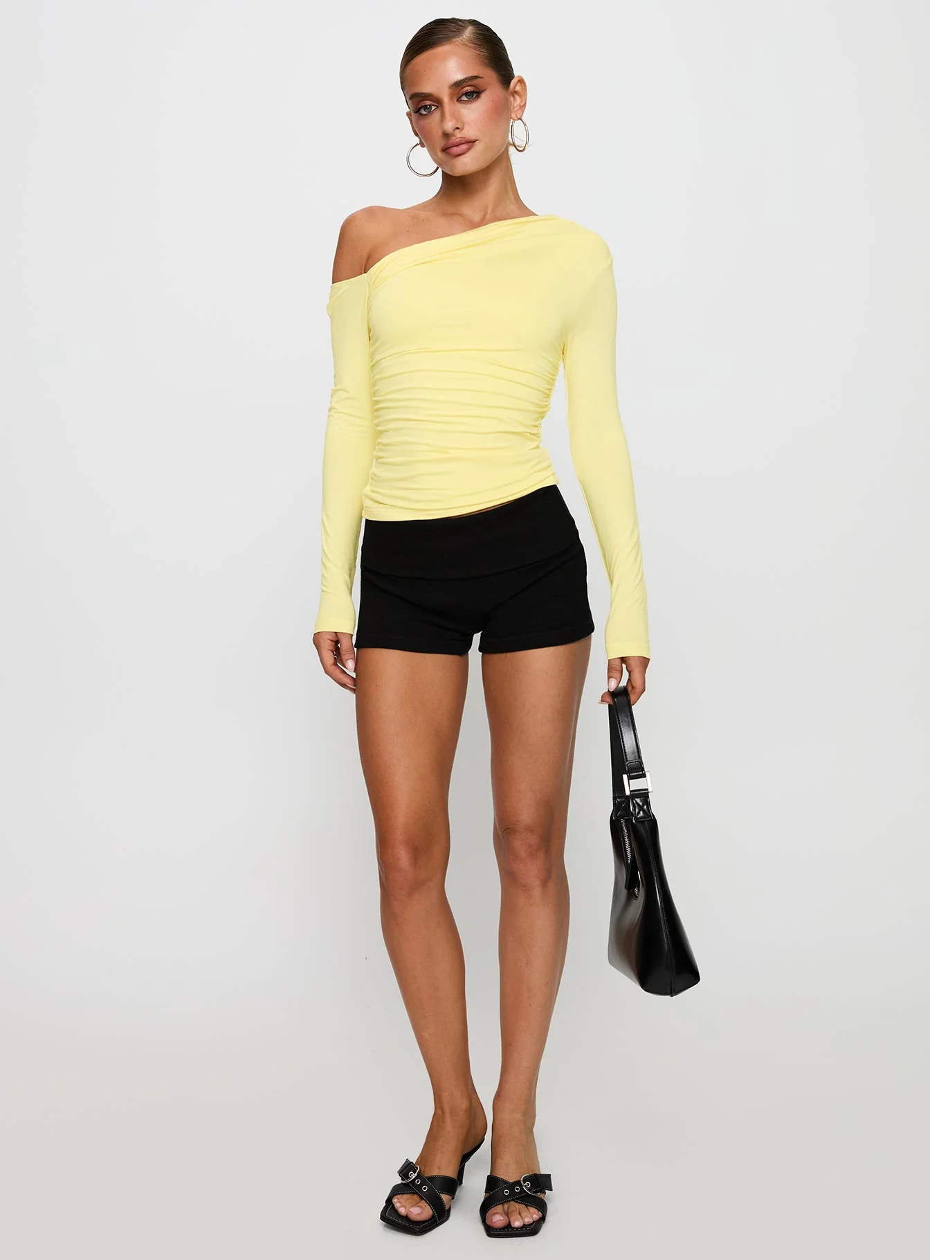 Beller Long Sleeve Top Lemon