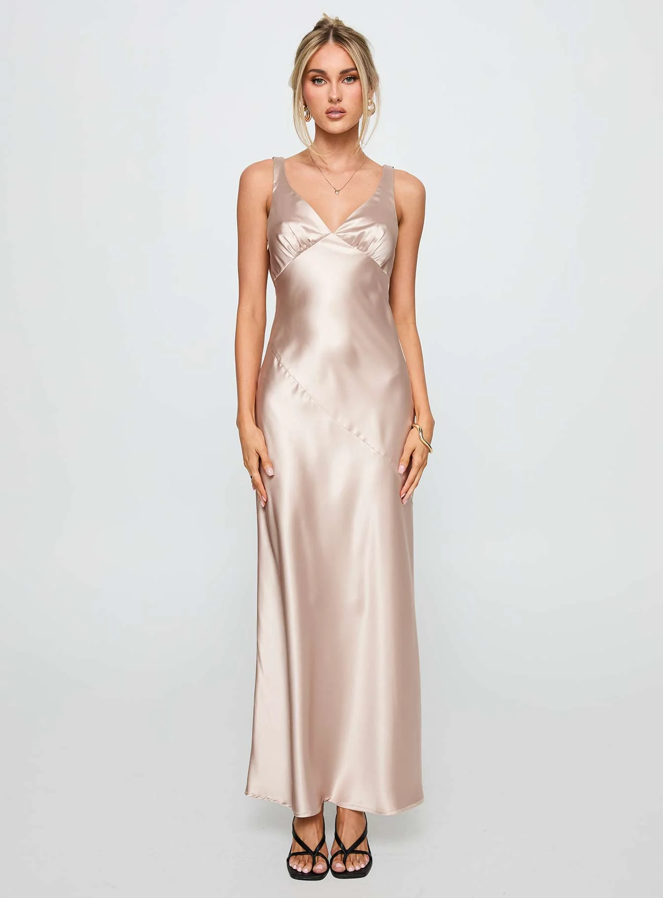 Northern Star Maxi Dress Champagne