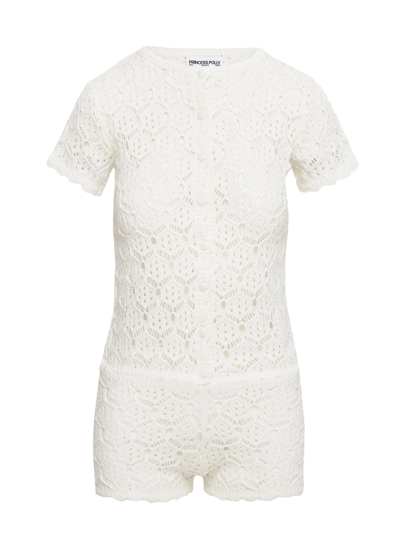 Sun Still Shines Crochet Set White