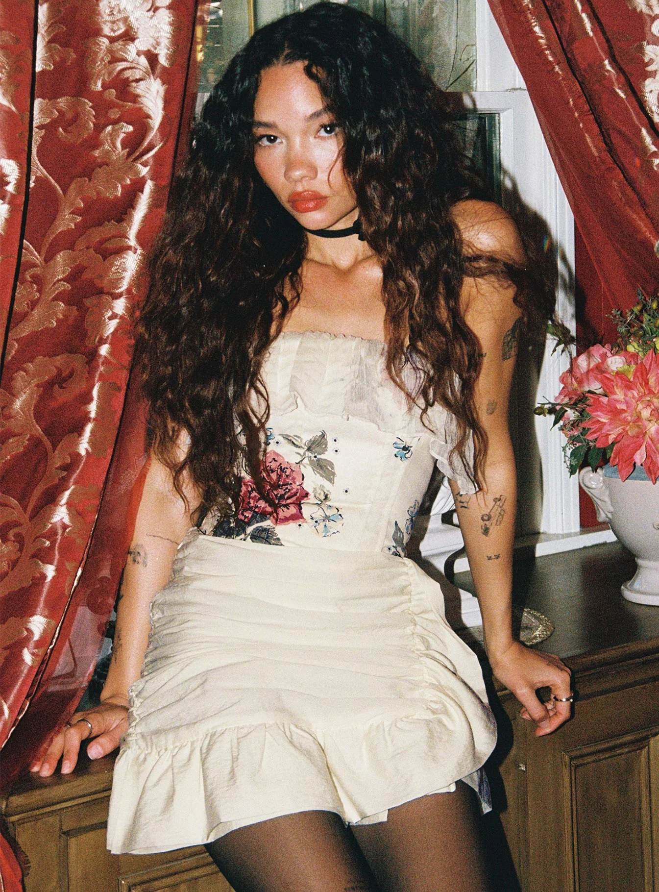 Proposal Corset Top Cream