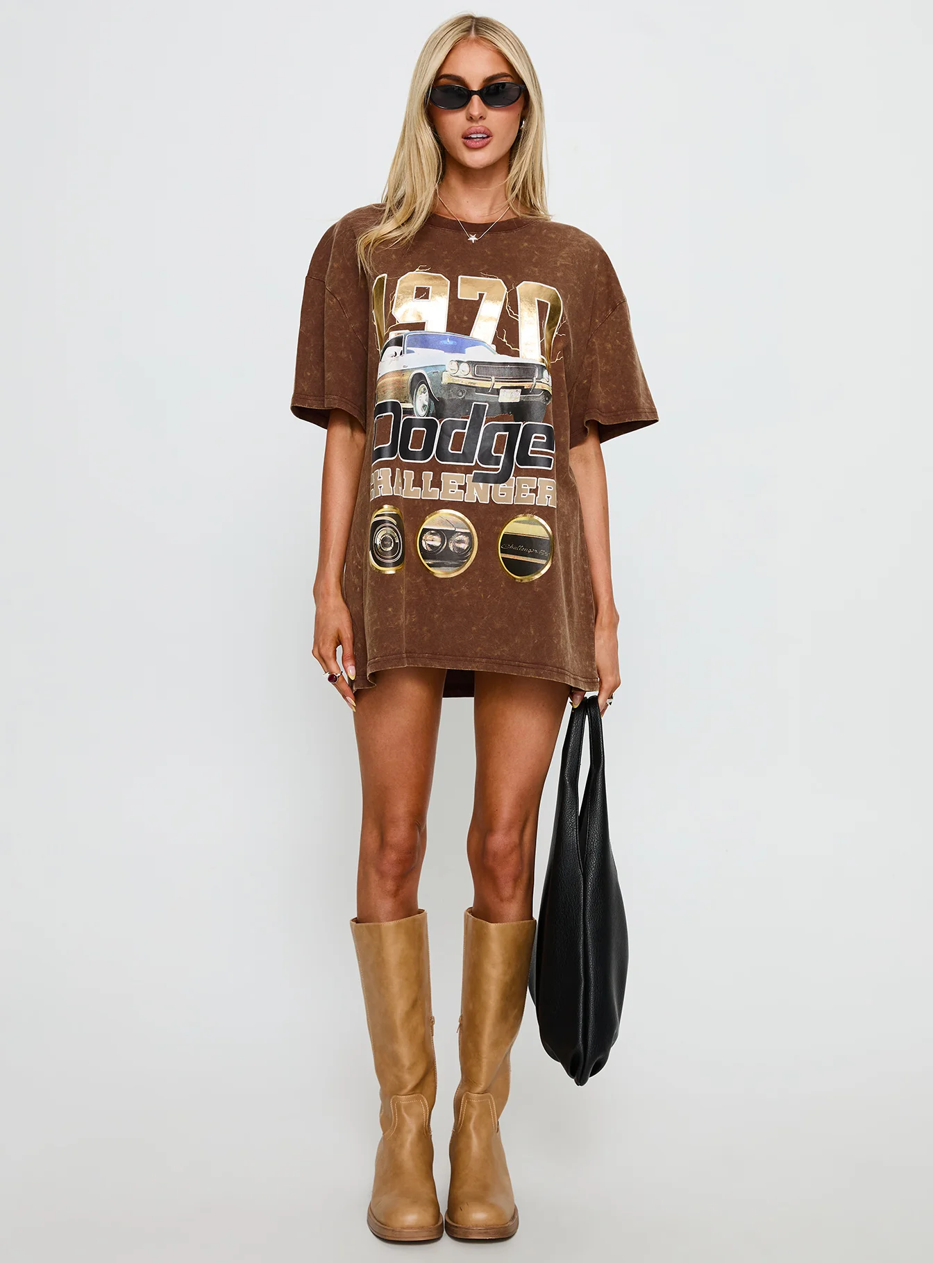 1970 Dodge Charger Oversied Graphic Top Brown