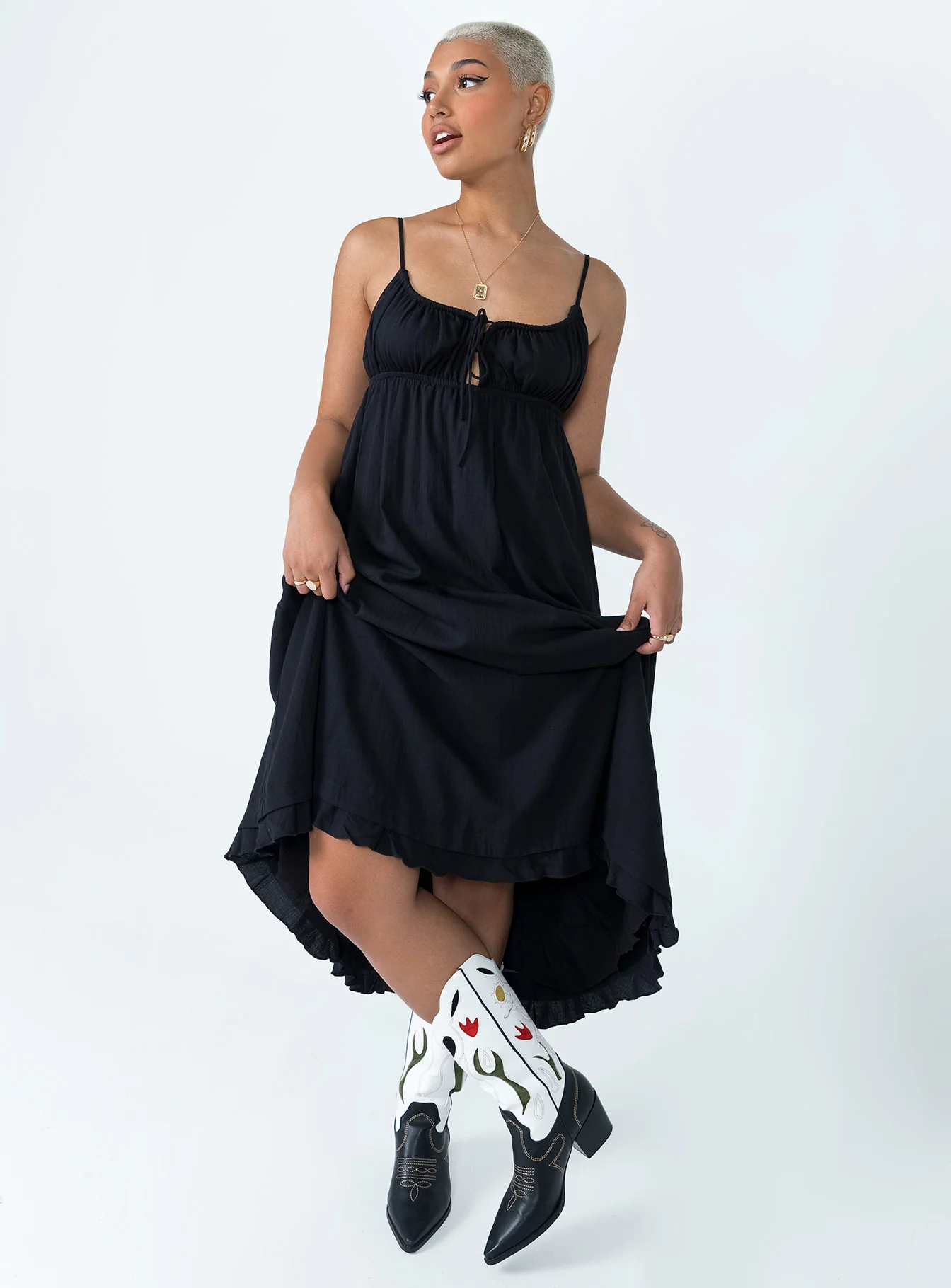 Empress Of Love Maxi Dress Black