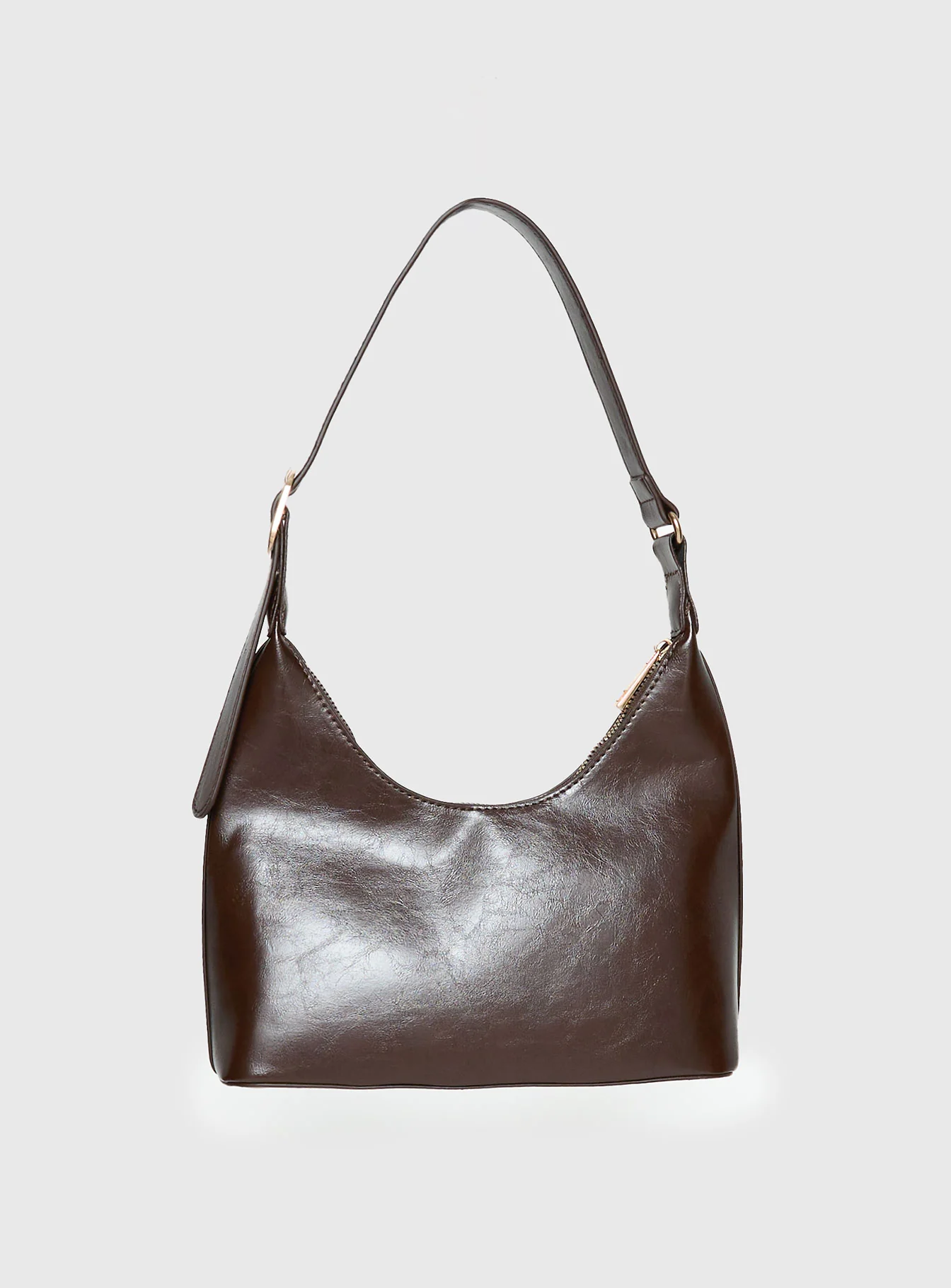 Lacen Medium Shoulder Bag Brown