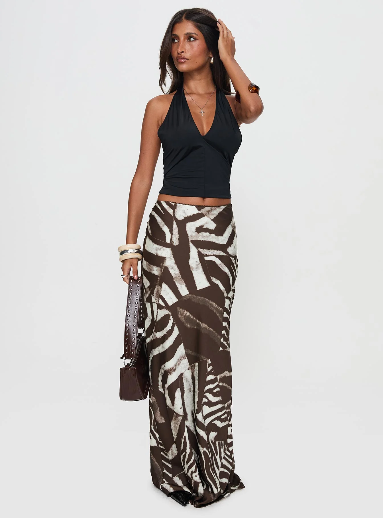 Rowana Maxi Skirt Multi