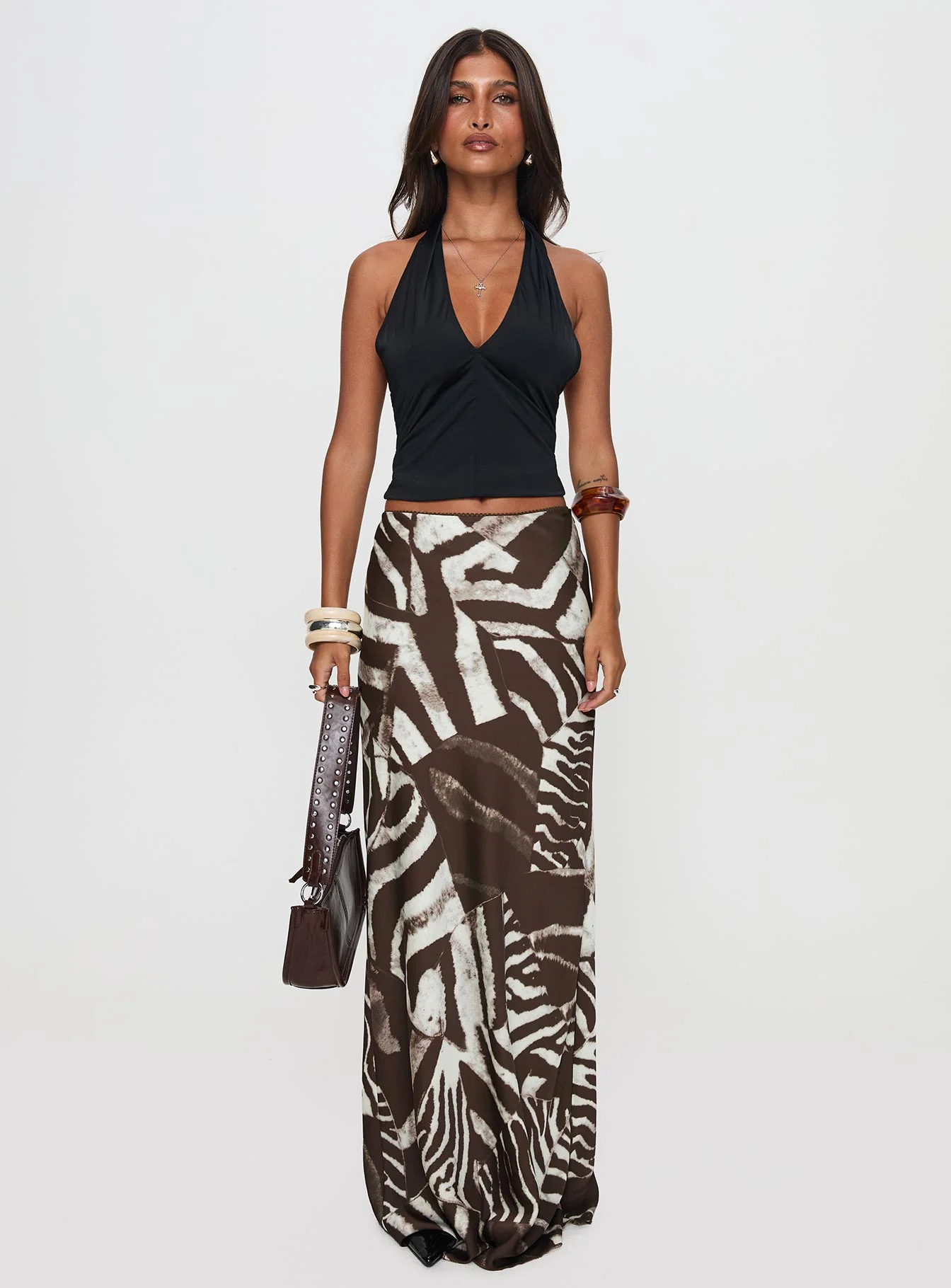 Rowana Maxi Skirt Multi