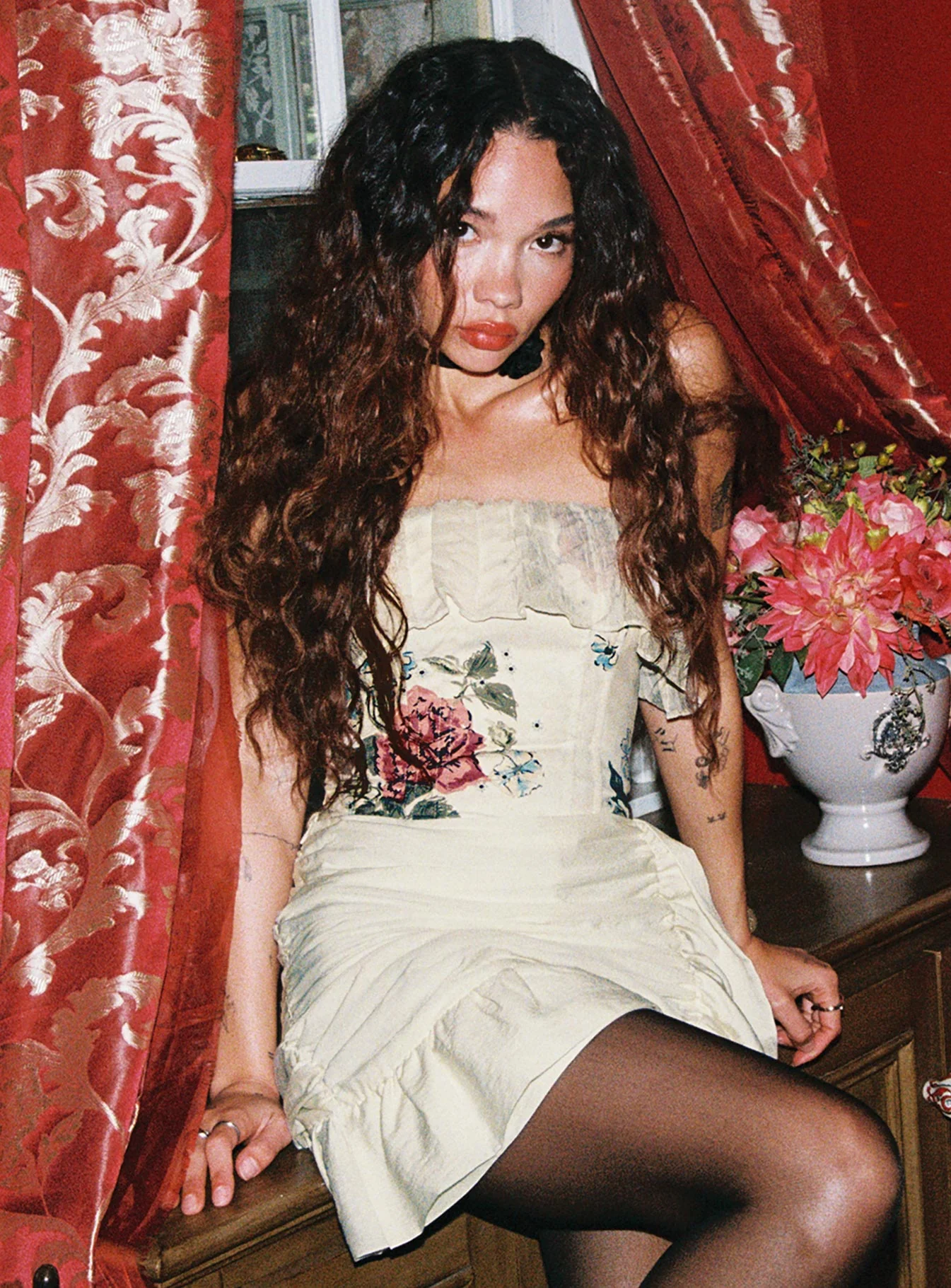 Proposal Corset Top Cream