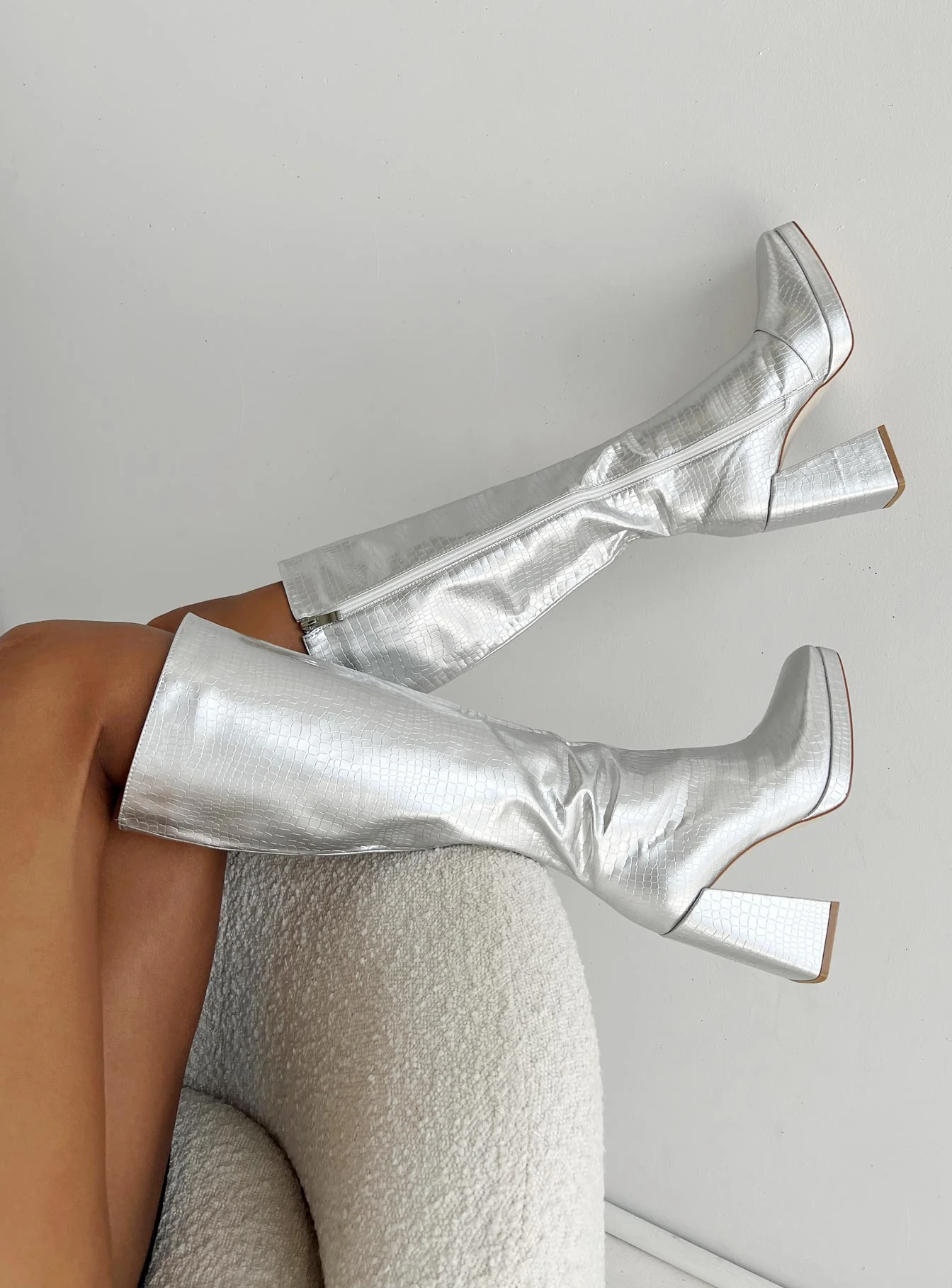 Montgomery Boot Silver