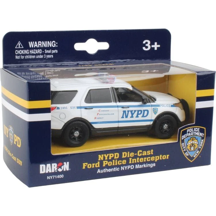 NYPD SUV Toy Car